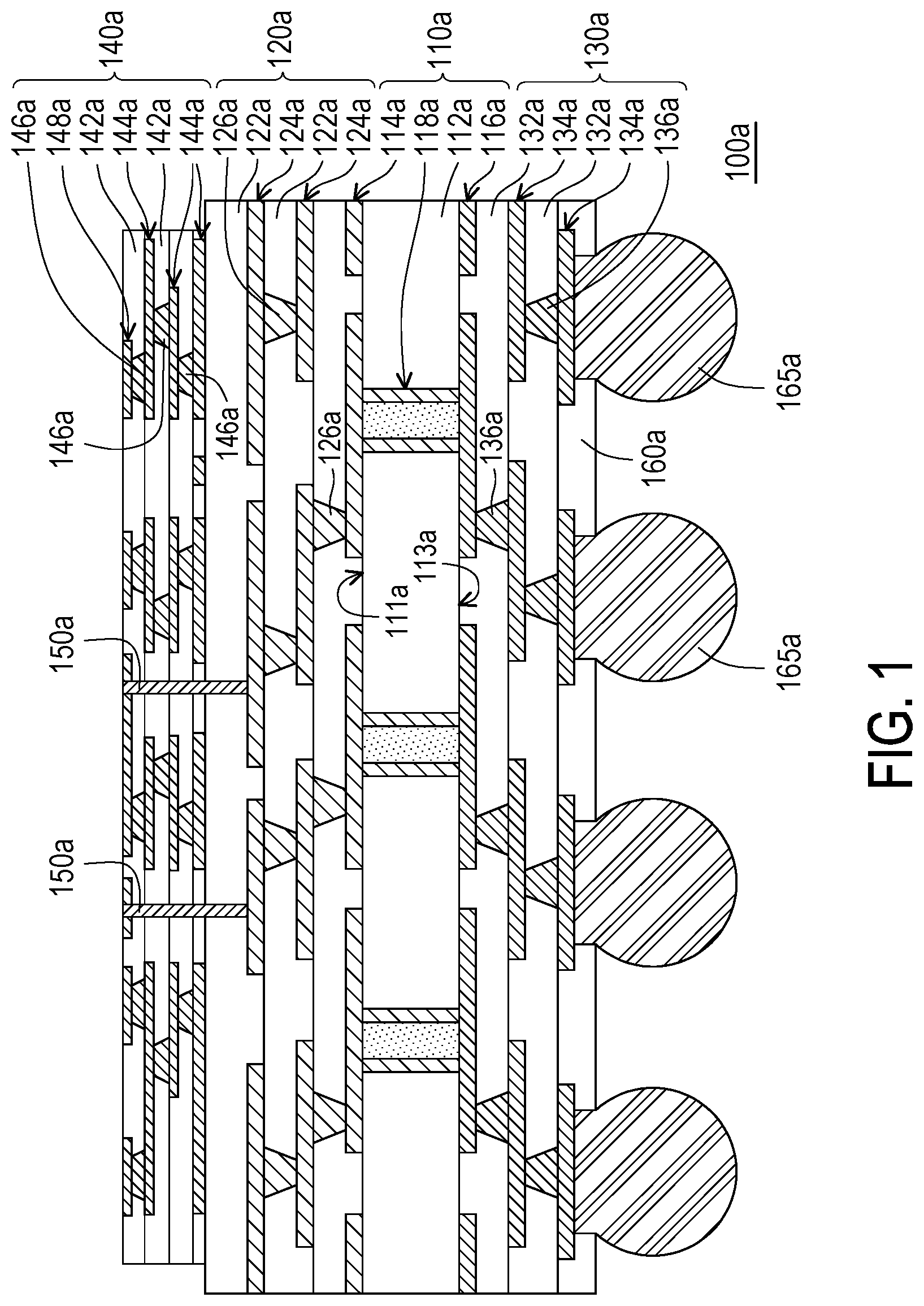 Patent US12309943 Figure 1 – Circuit carrier and manufacturing method thereof and package structure