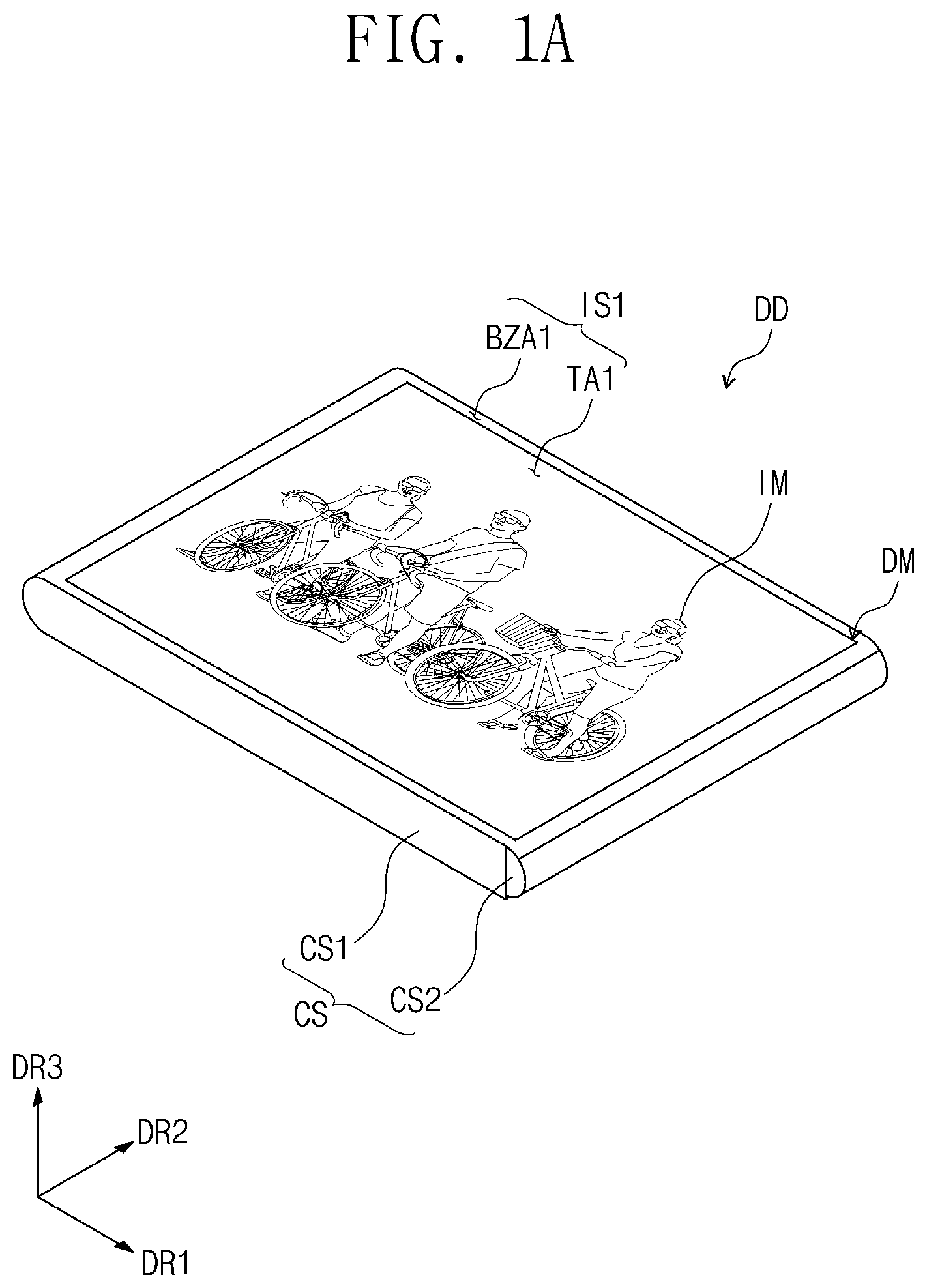 Patent US12309949 — Display device — Figure 1
