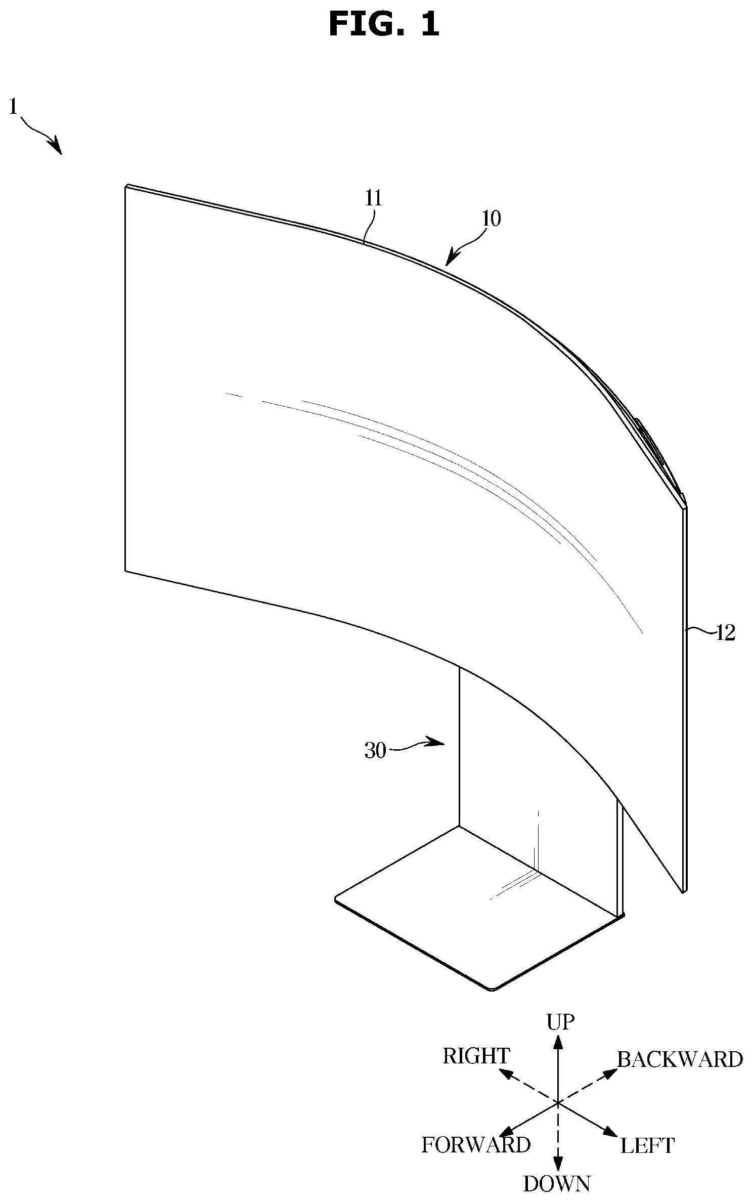 Patent US12309951 — Display apparatus — Figure 1