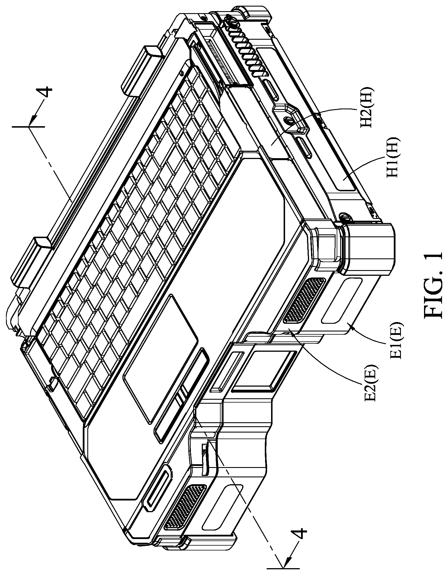 Patent US12309963 — Electronic device assembly, expansion component thereof, and heat dissipation module — Figure 1