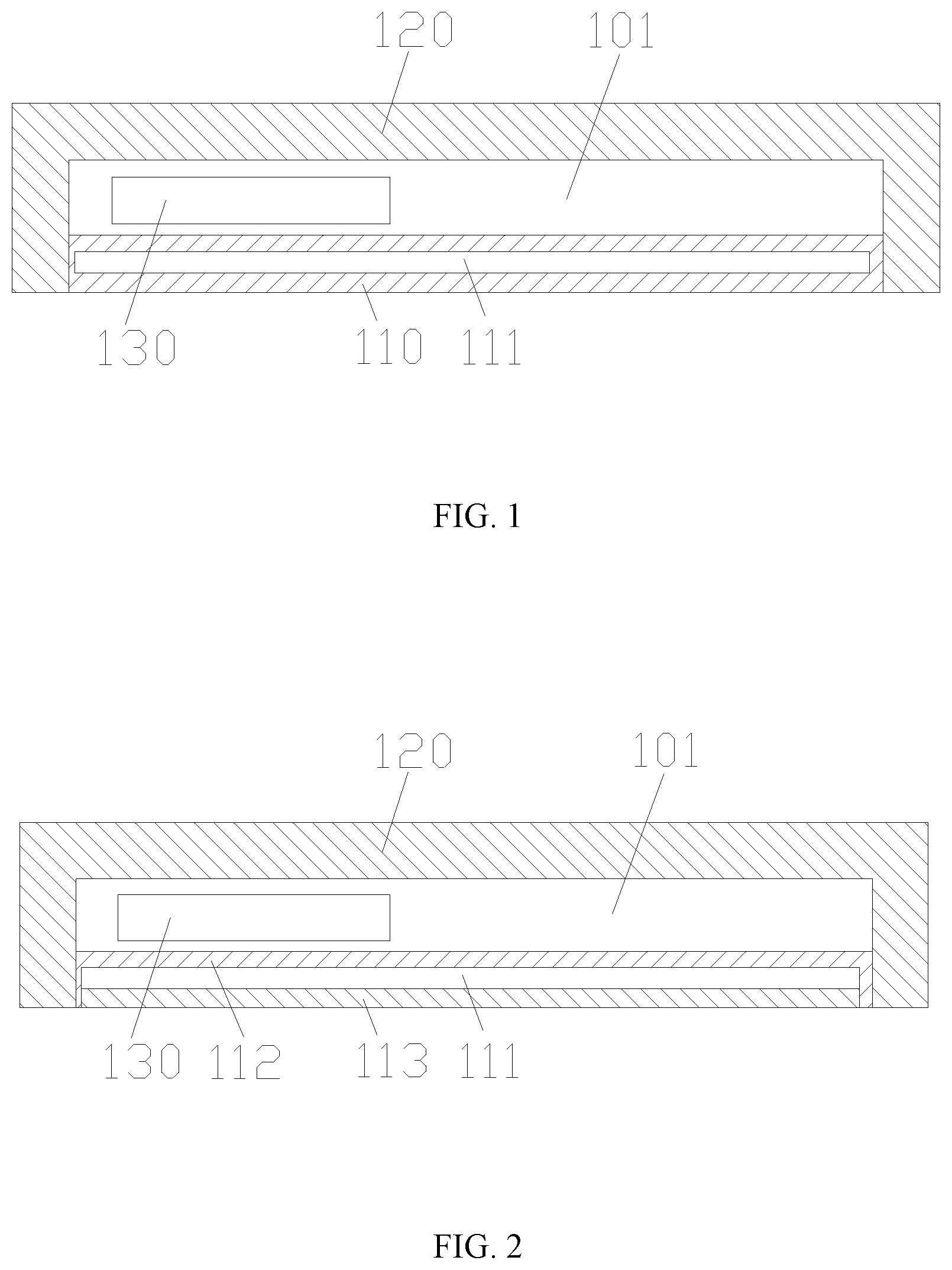 Patent US12309967 — Electronic device including accommodation cavity and flow channel in housing — Figure 1