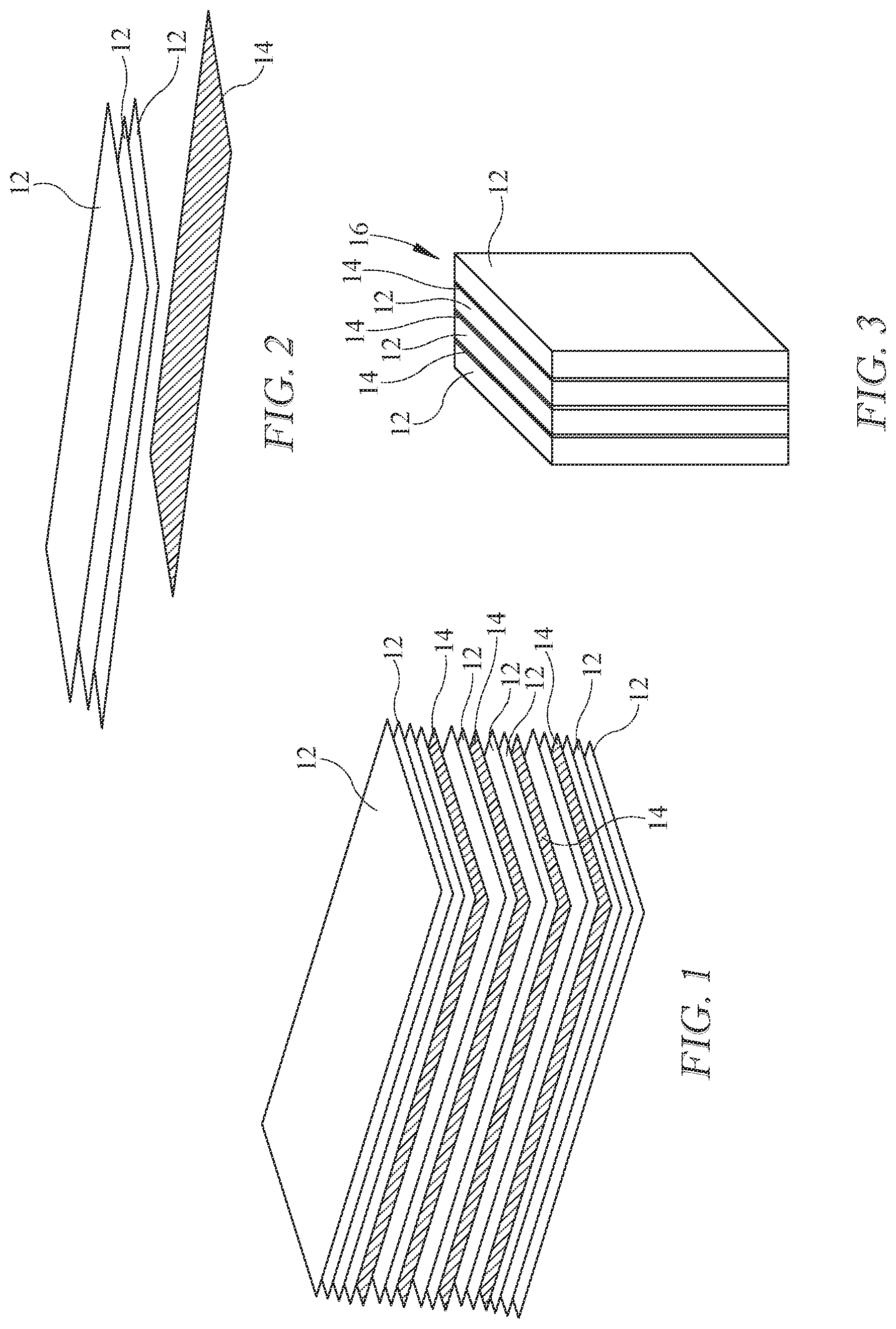 Patent US12309985 — Electromagnetic shielding receptacle formed from a composite laminate having interlaminar resonance chambers — Figure 1