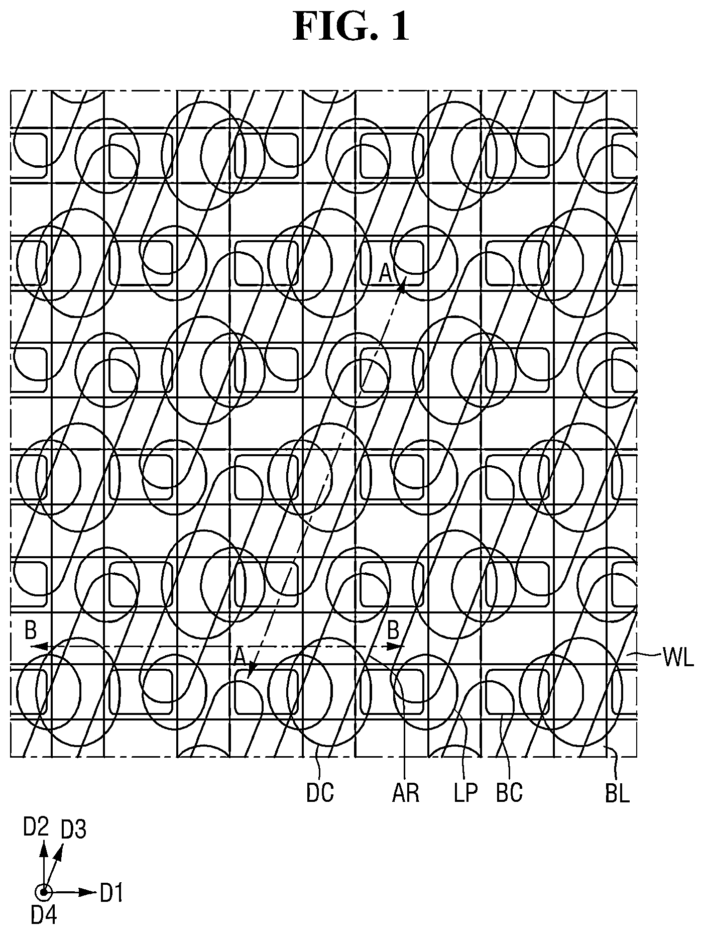 Patent US12310004 — Semiconductor device including element isolation film and method for fabricating the same — Figure 1