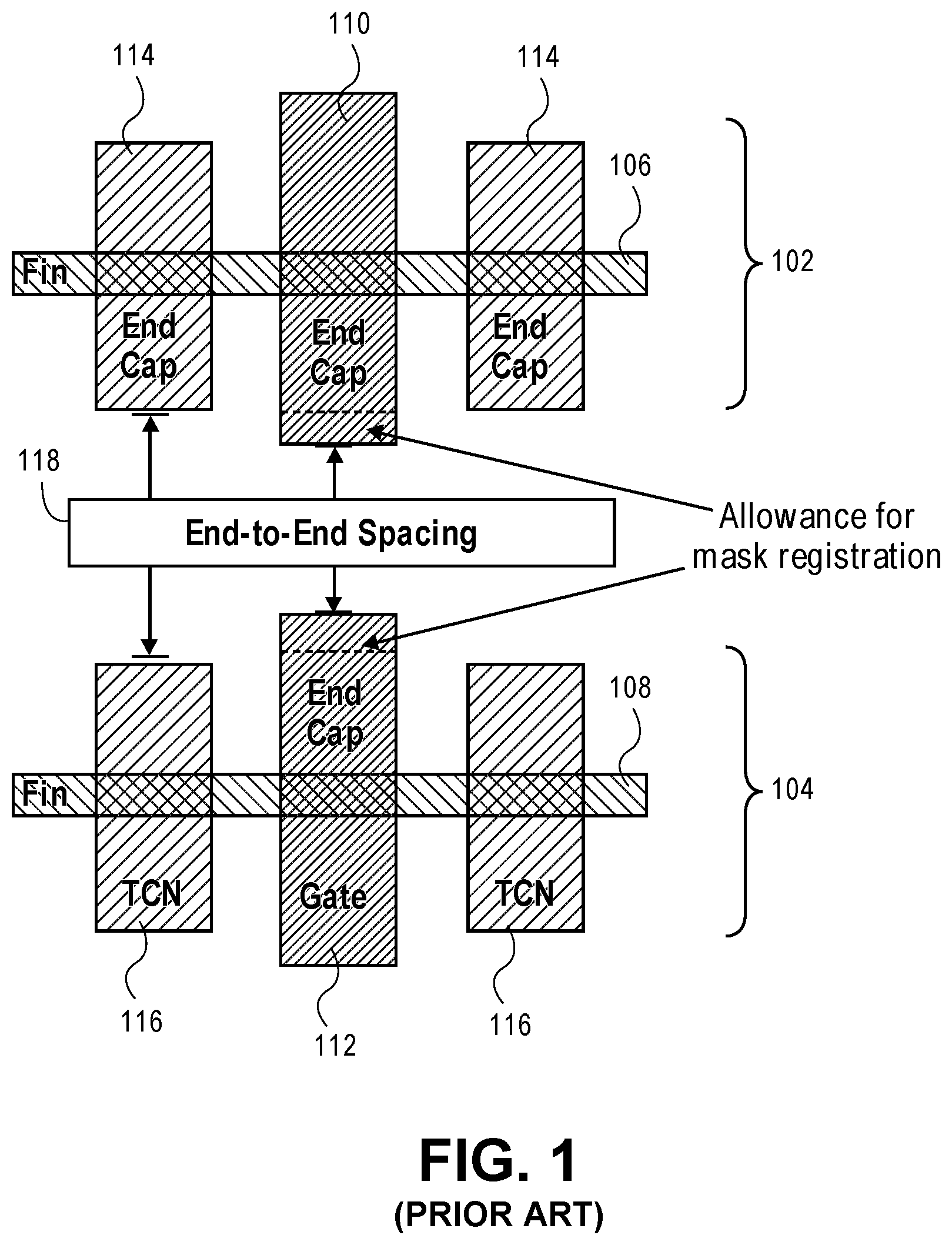 Patent US12310044 — Vertical integration scheme and circuit elements architecture for area scaling of semiconductor devices — Figure 1