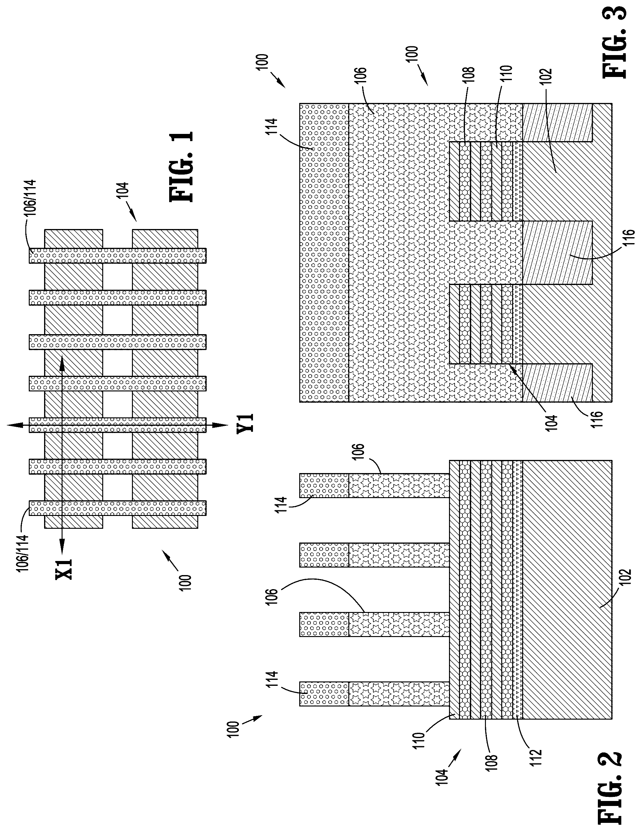 Patent US12310061 — Nanosheet transistor devices with different active channel widths — Figure 1