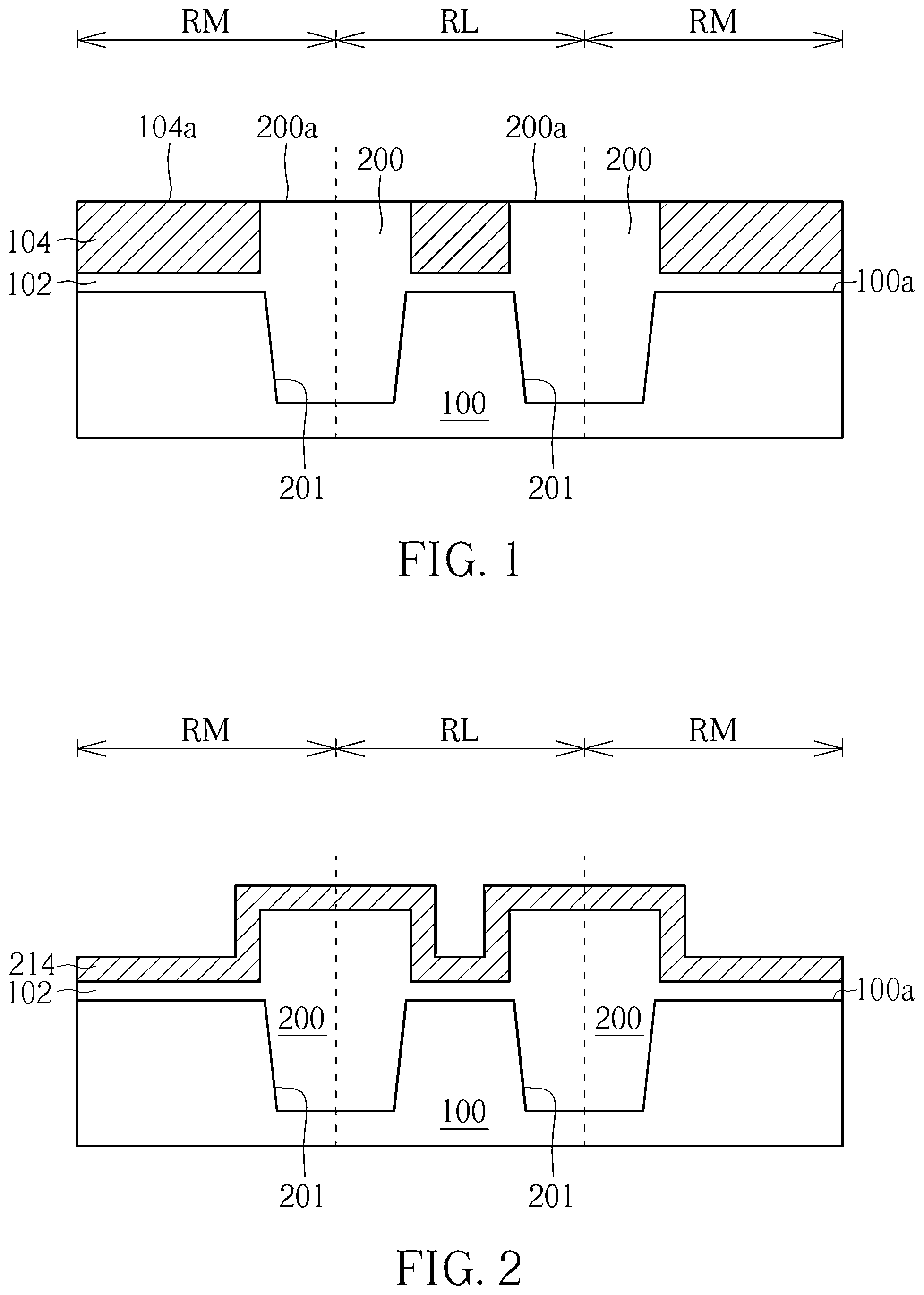Patent US12310071 — Semiconductor structure and fabrication method thereof — Figure 1