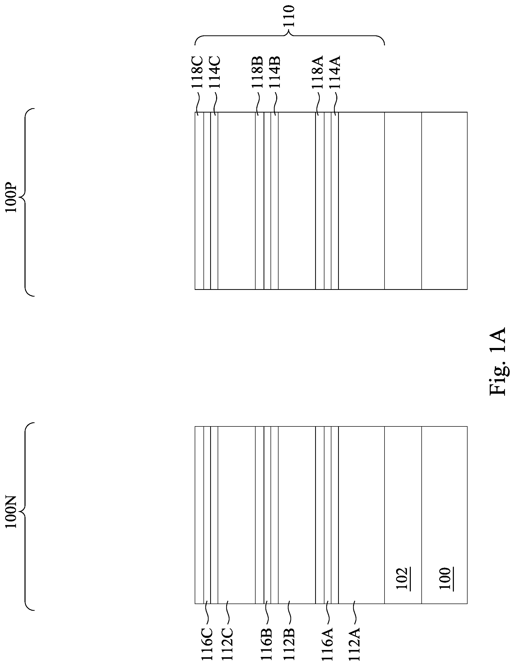 Patent US12310073 — Transistors having two-dimensional semiconductor channels — Figure 1