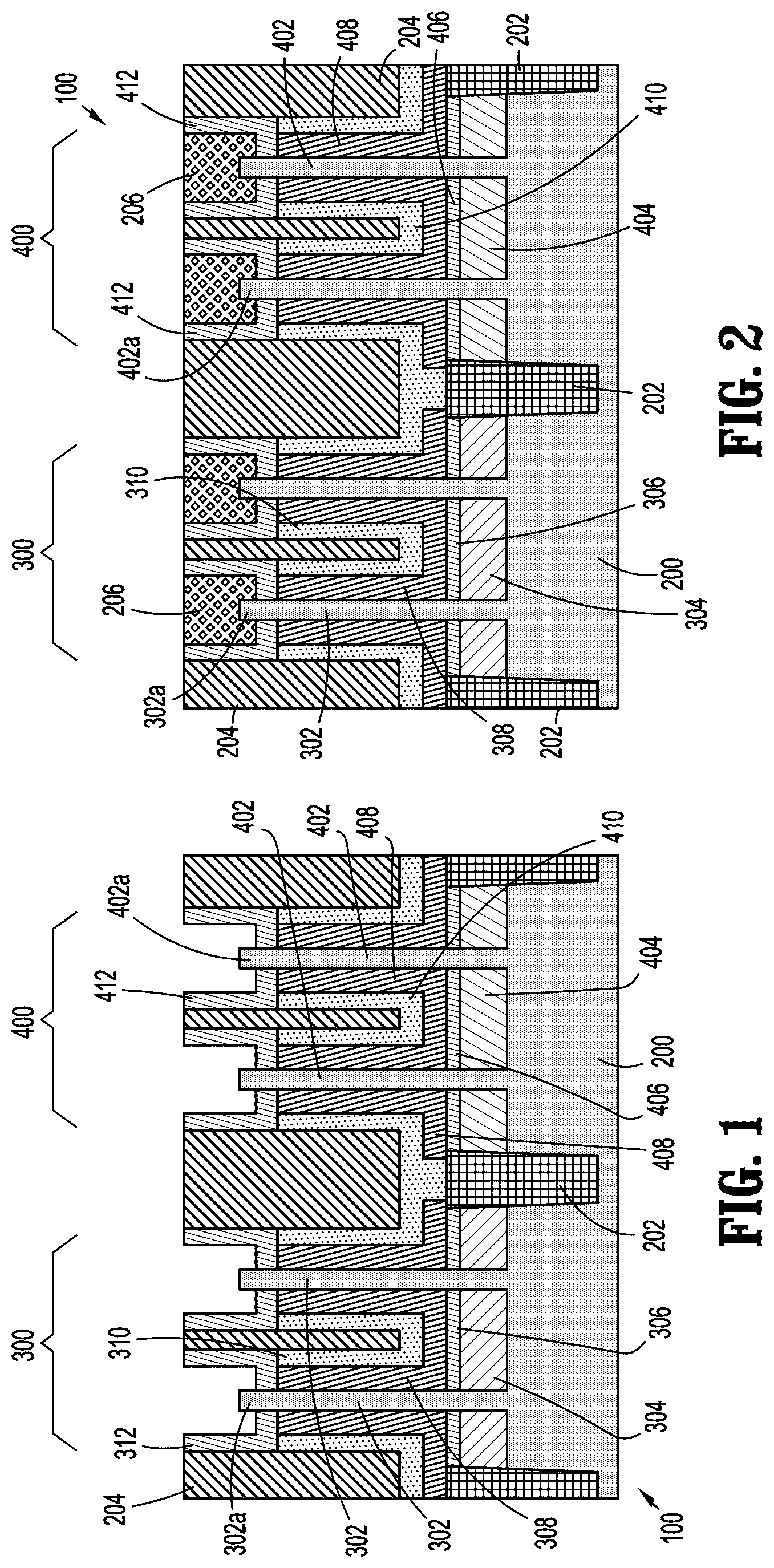 Patent US12310090 — CMOS top source/drain region doping and epitaxial growth for a vertical field effect transistor — Figure 1