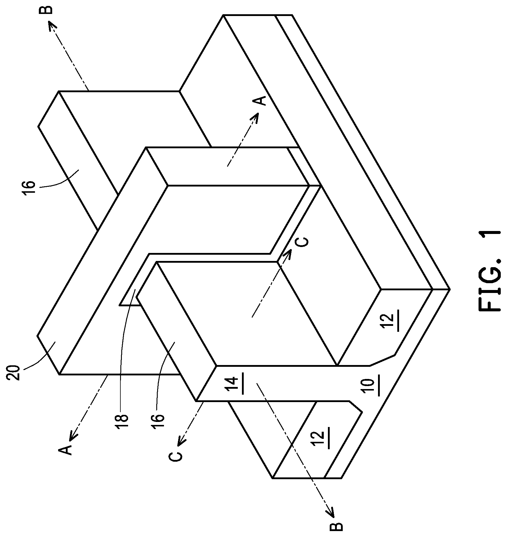 Patent US12310093 — Semiconductor device and manufacturing method thereof — Figure 1