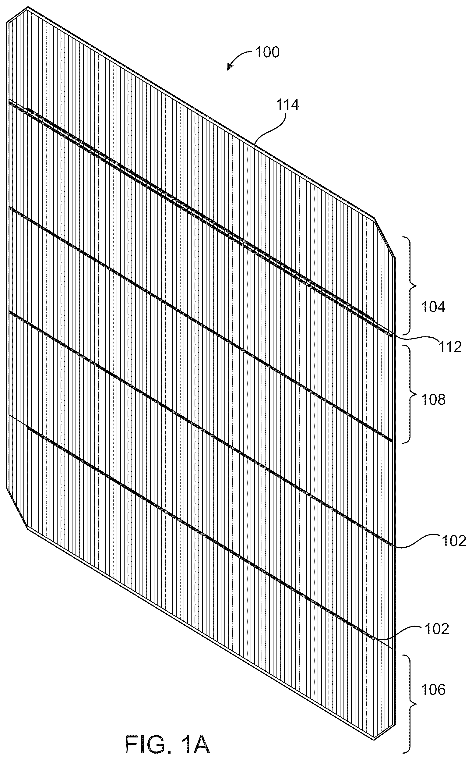 Patent US12310122 — Interconnection configuration for solar module assembly — Figure 1