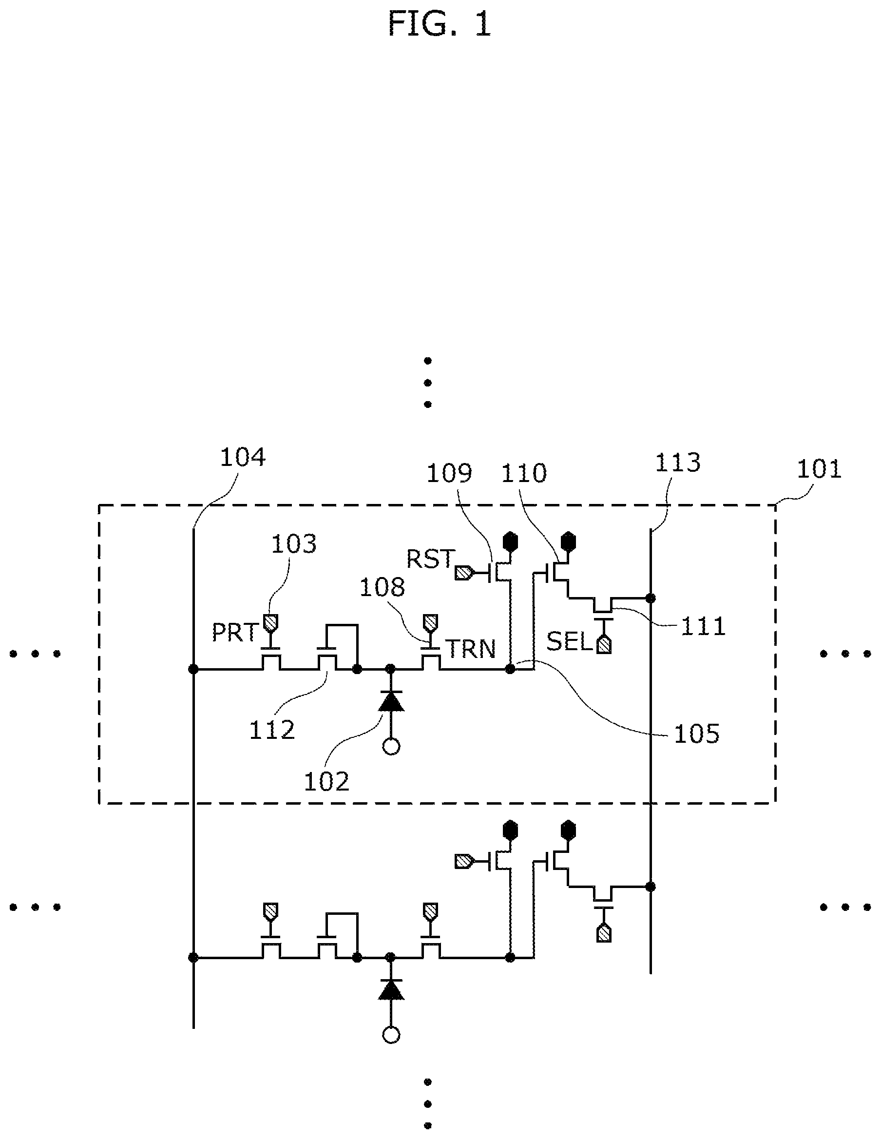 Patent US12310128 Figure 1 – Photodetector, solid-state imaging device, and distance measuring device