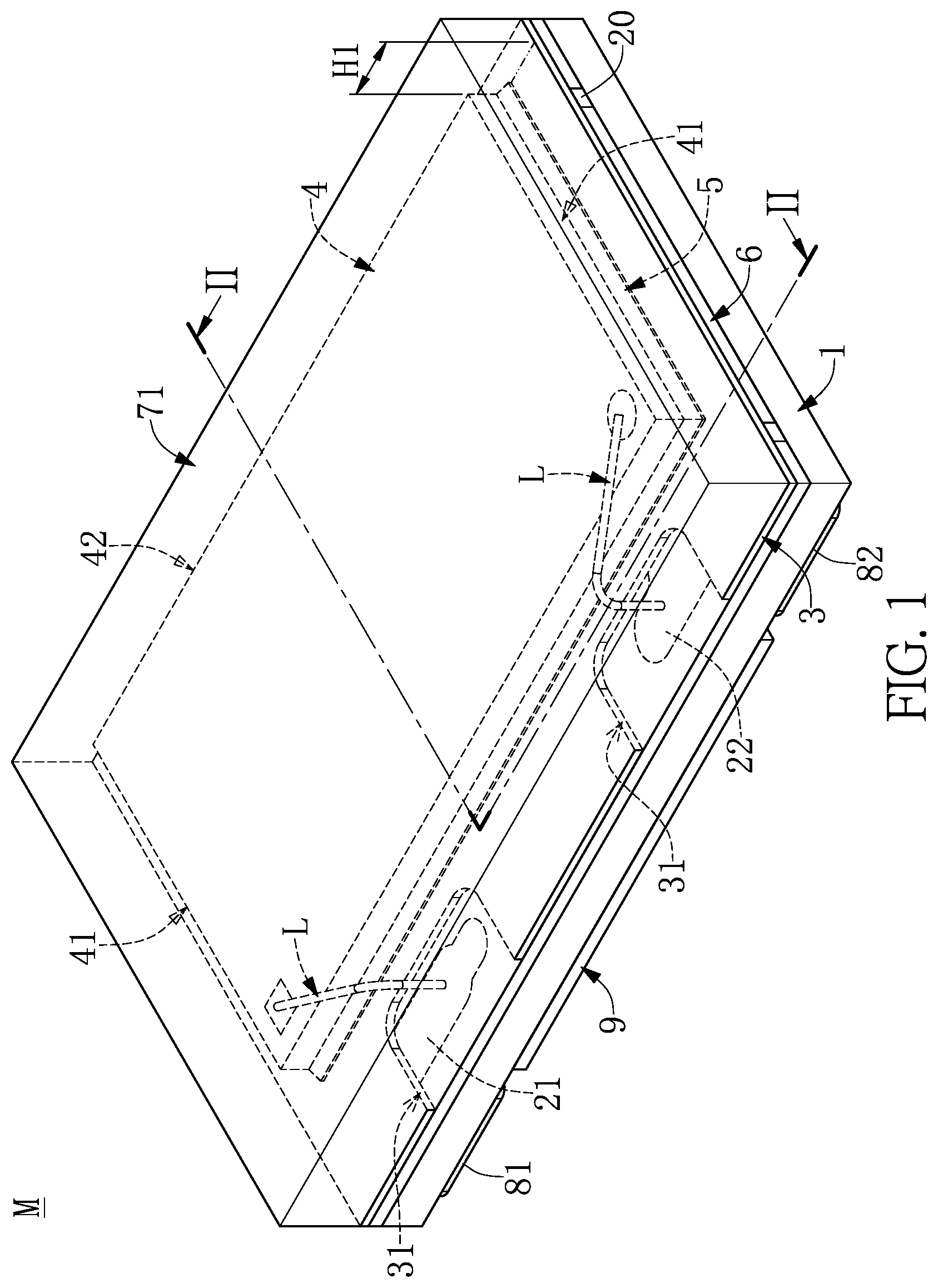 Patent US12310158 Figure 1 – Optoelectronic package structure