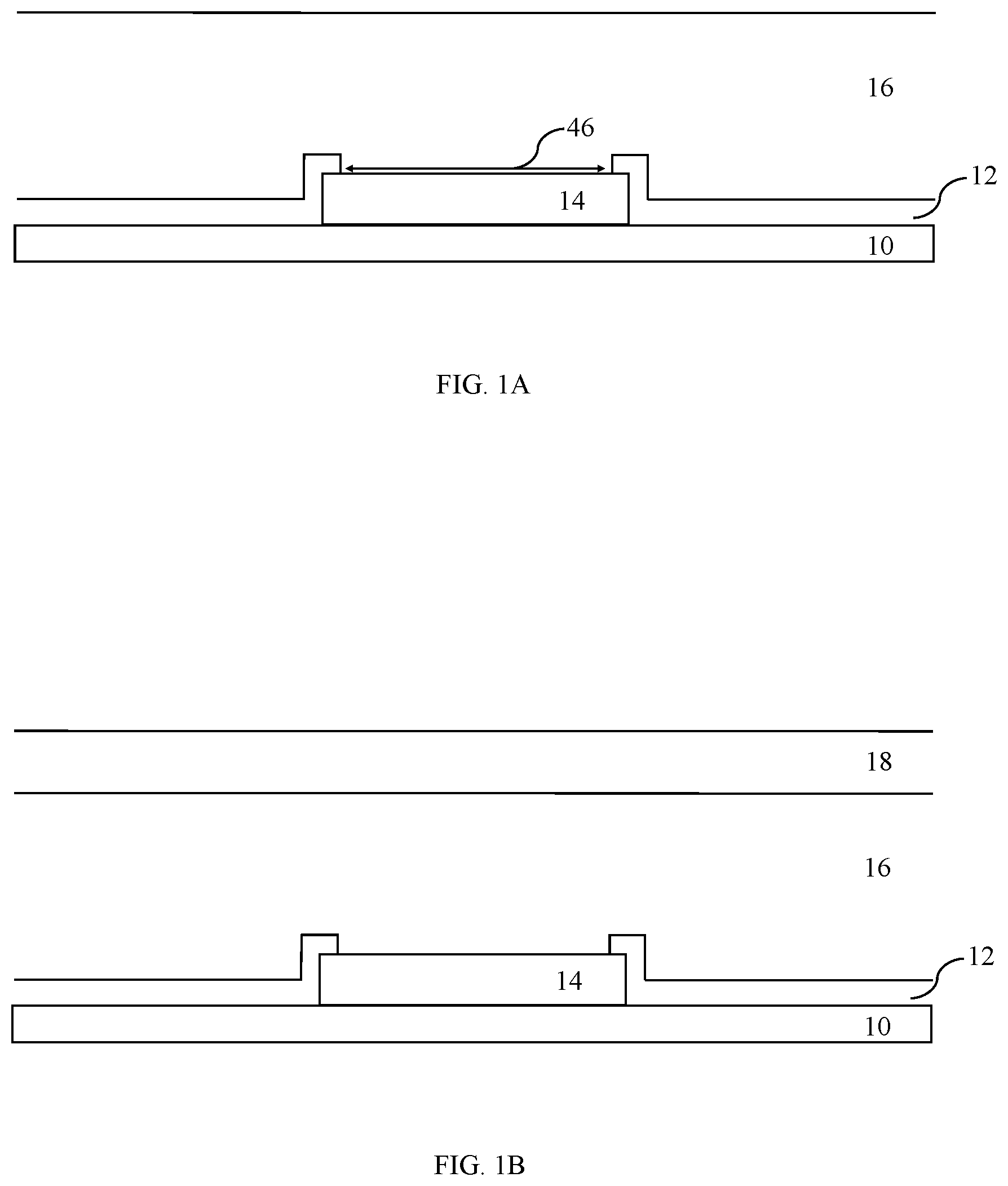 Patent US12310165 — Trilayer photoresist system and method for patterning organic devices — Figure 1