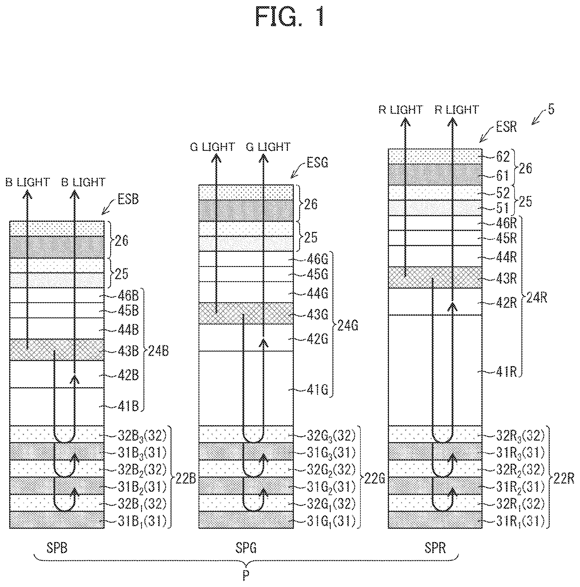 Patent US12310168 — Display device — Figure 1