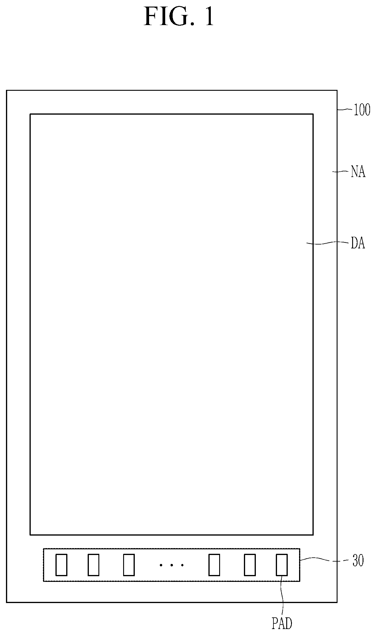 Patent US12310172 — Display device — Figure 1