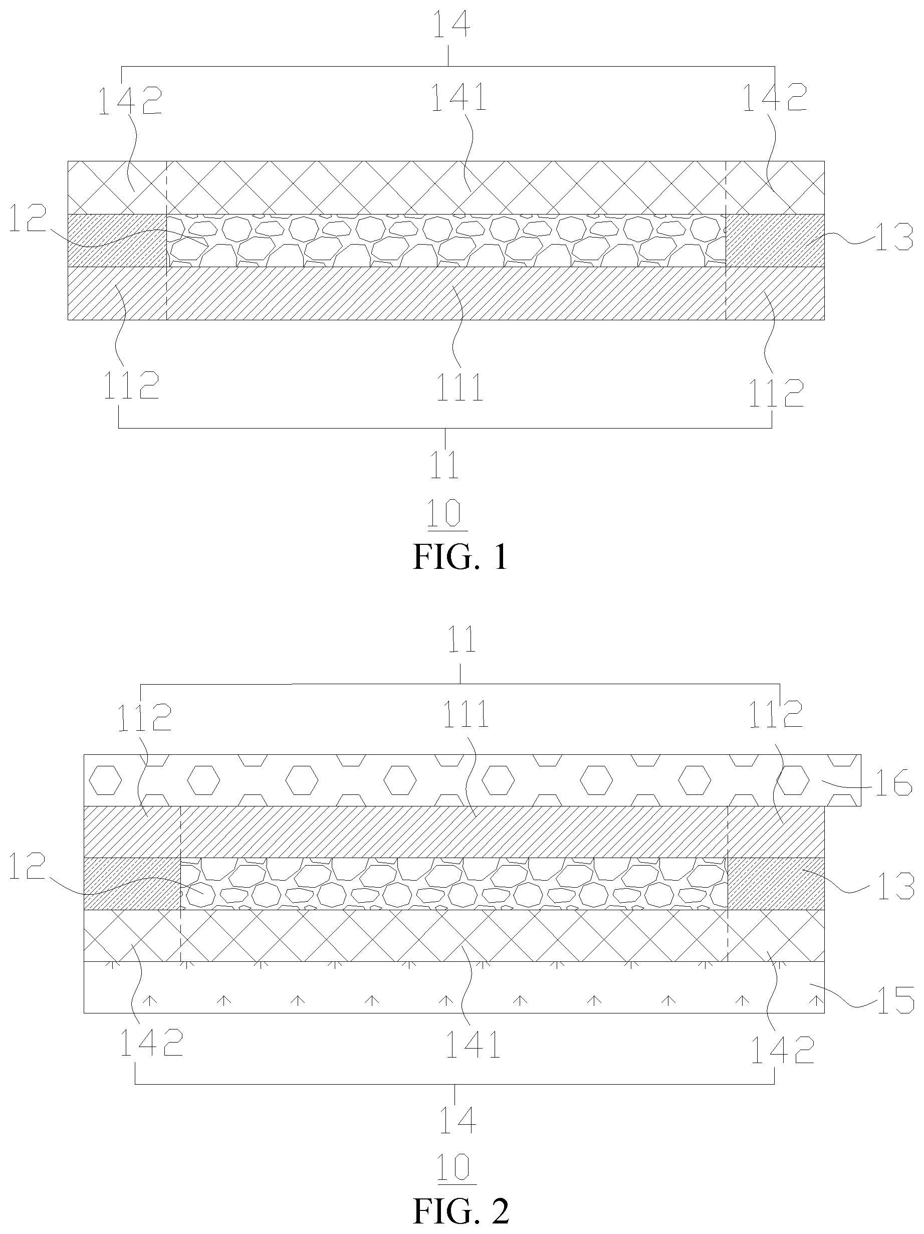 Patent US12310173 — Composite functional film, manufacturing method for same, and display device — Figure 1
