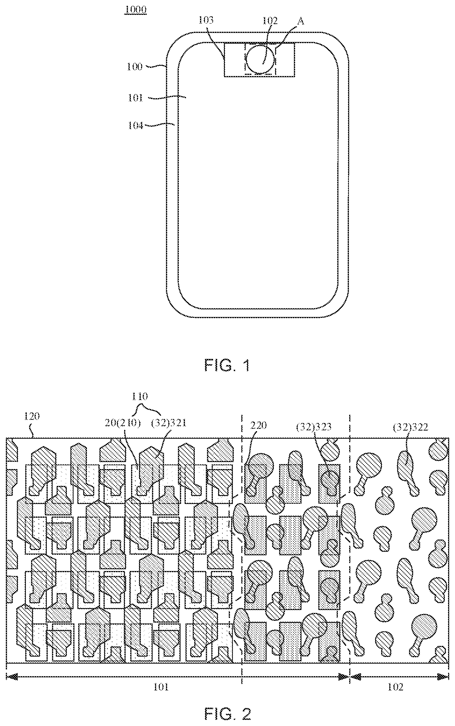 Patent US12310180 — Display panel having redundant pixel circuits and display device — Figure 1