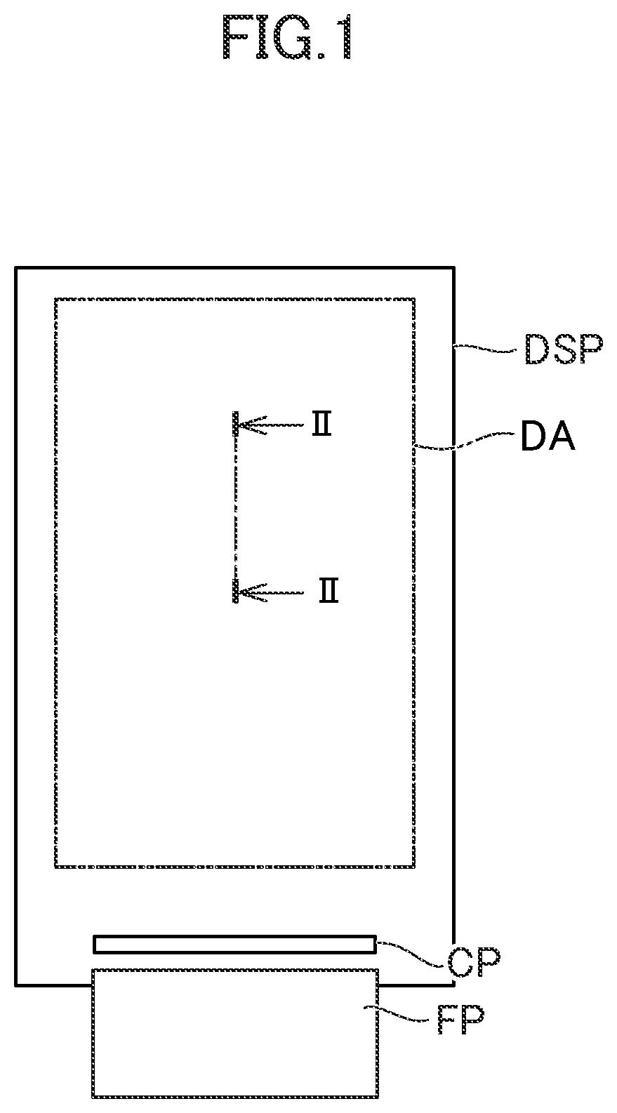 Patent US12310184 Figure 1 – Display device and manufacturing method therefor