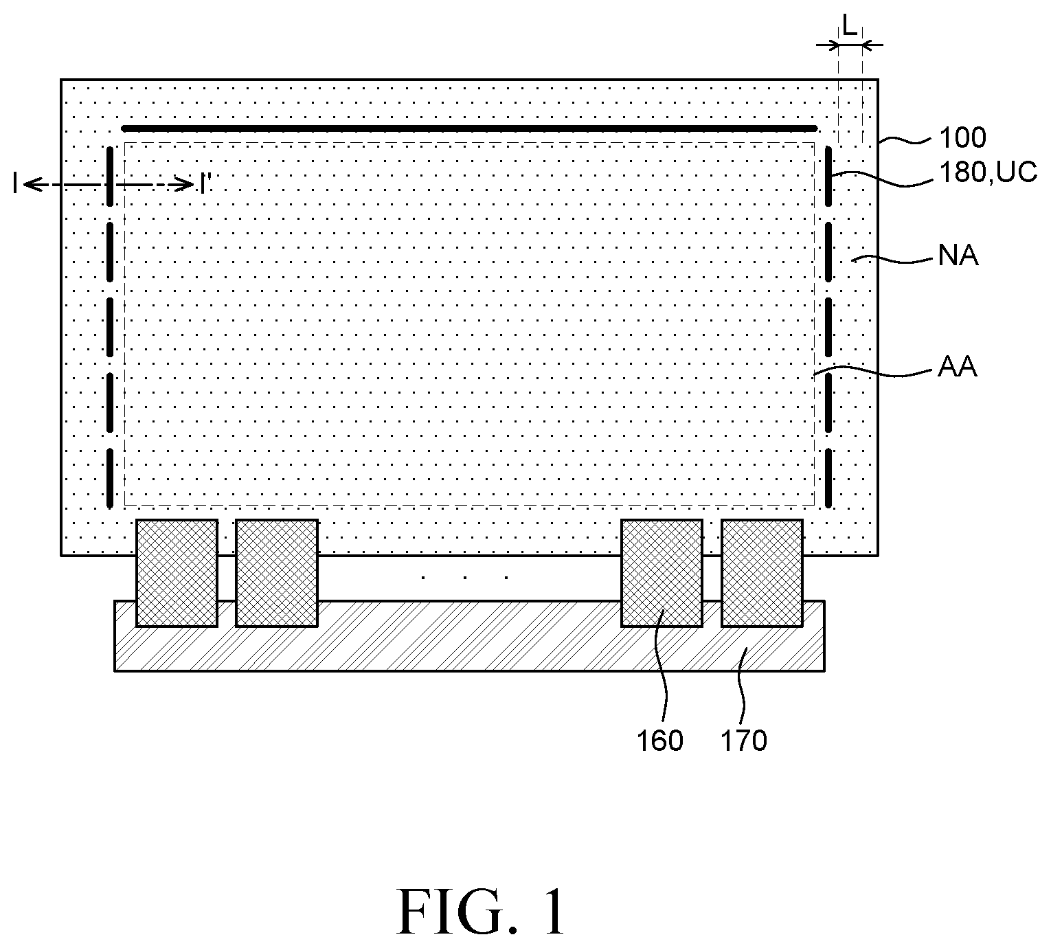Patent US12310186 Figure 1 – Electroluminescent display device