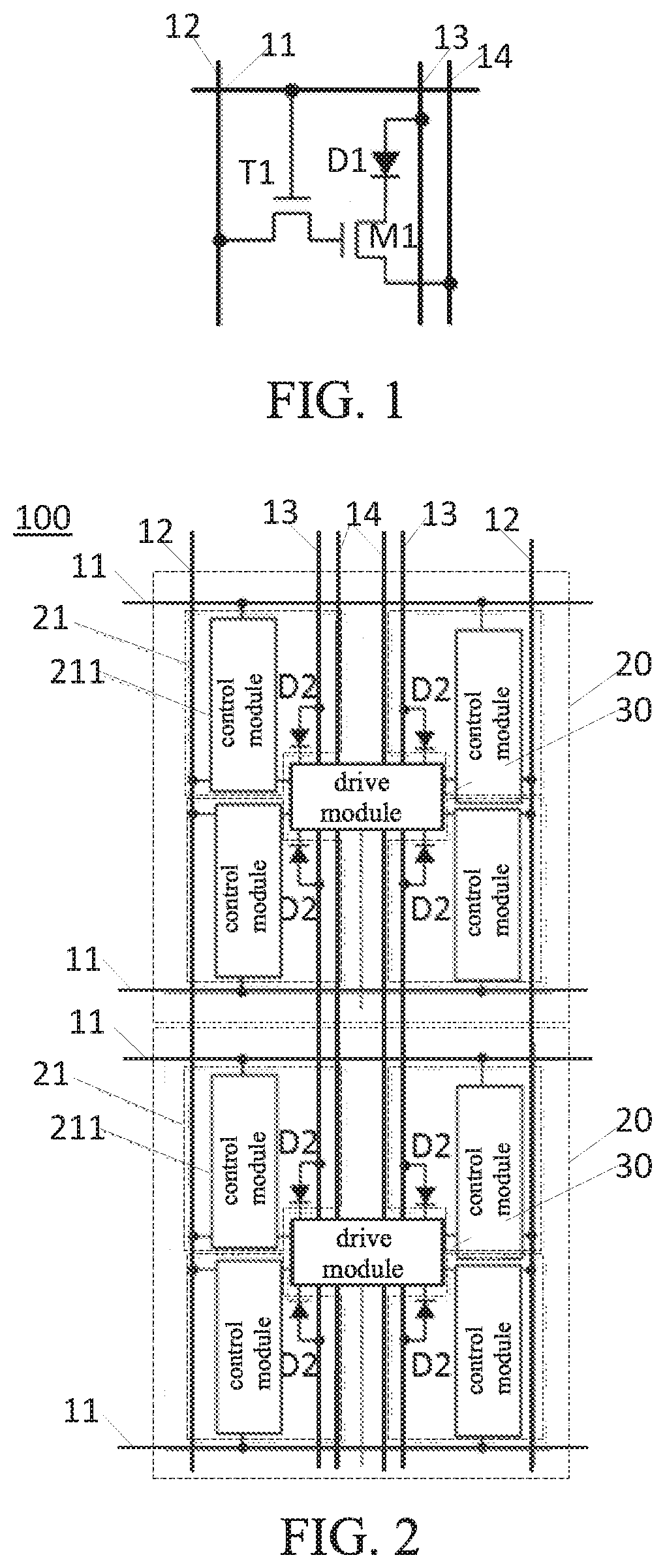 Patent US12310189 — Display panel and manufacturing method thereof and electronic device — Figure 1