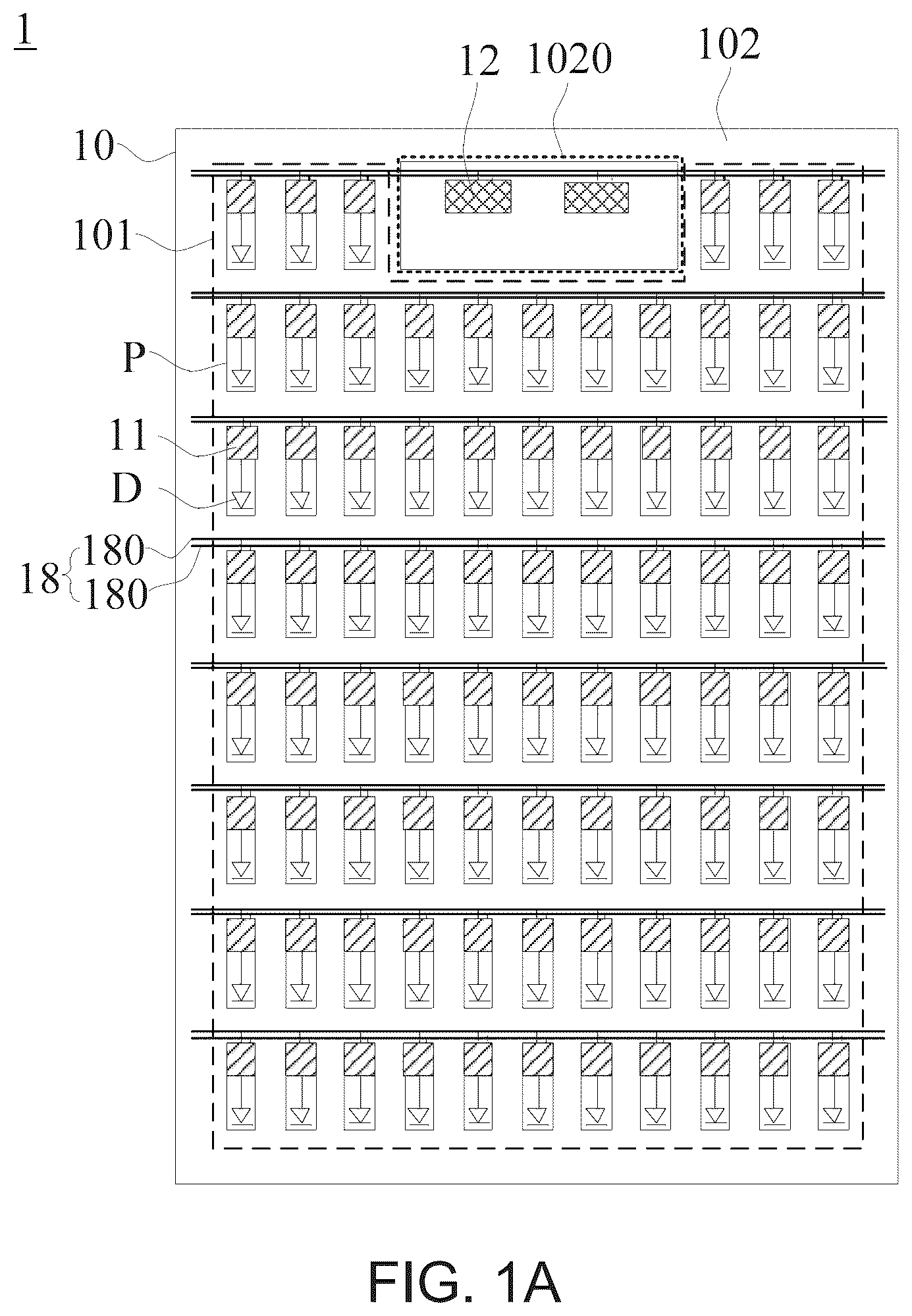 Patent US12310193 — Display panel and manufacturing method thereof, and display apparatus — Figure 1