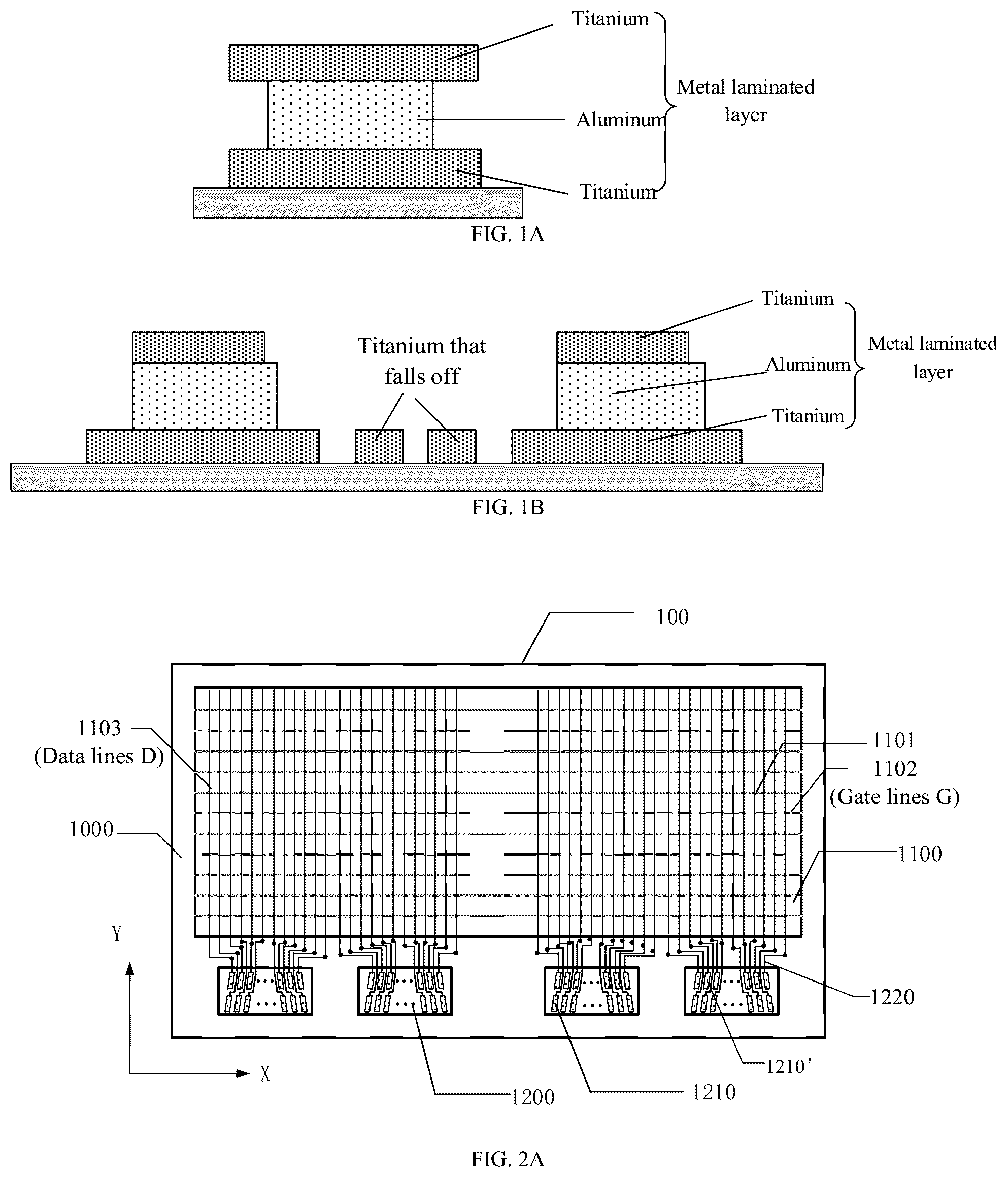 Patent US12310200 Figure 1 – Display substrate including configuration of insulation layers covering contact pads in bonding region, and manufacturing method thereof