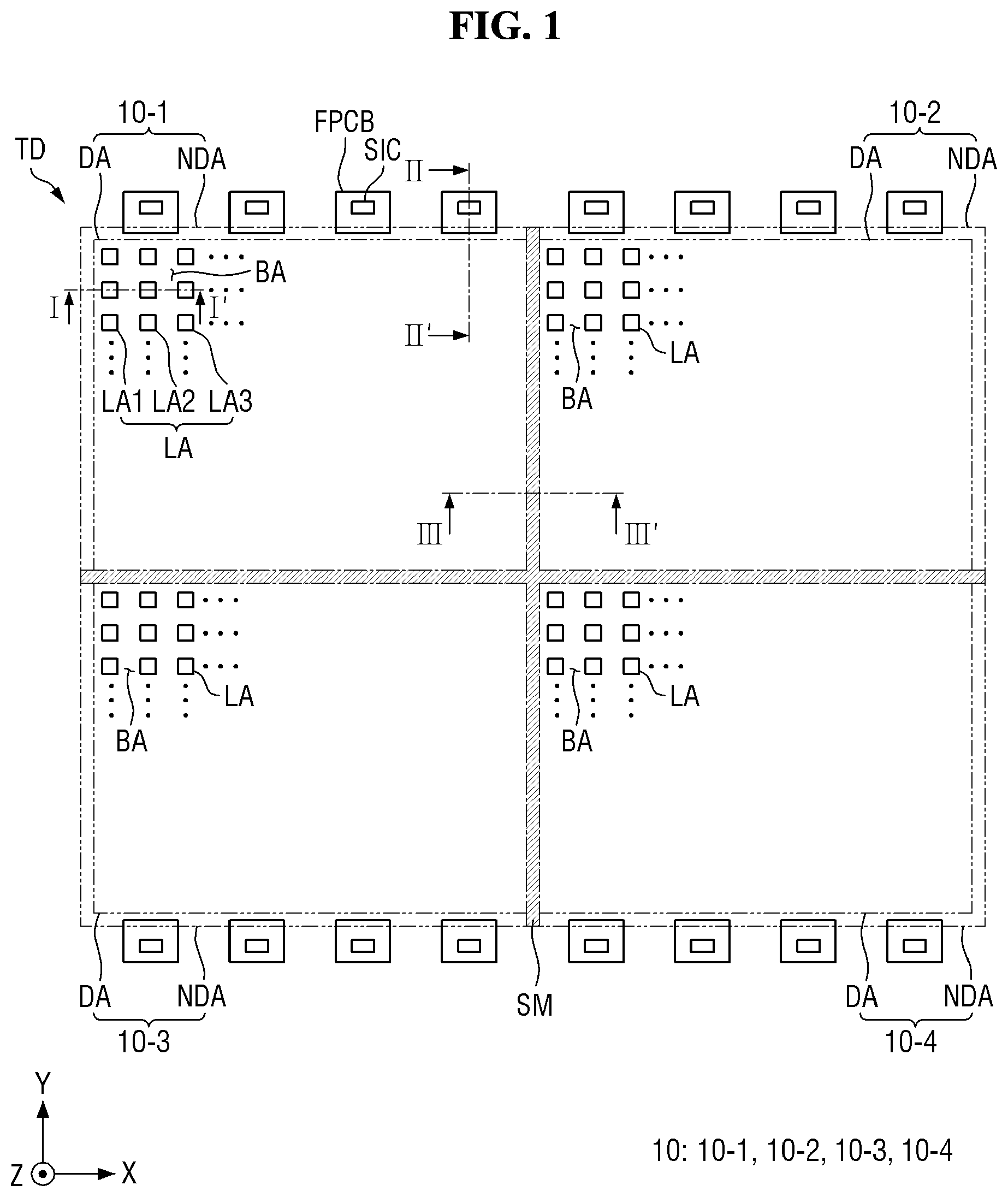 Patent US12310207 — Tiled display — Figure 1