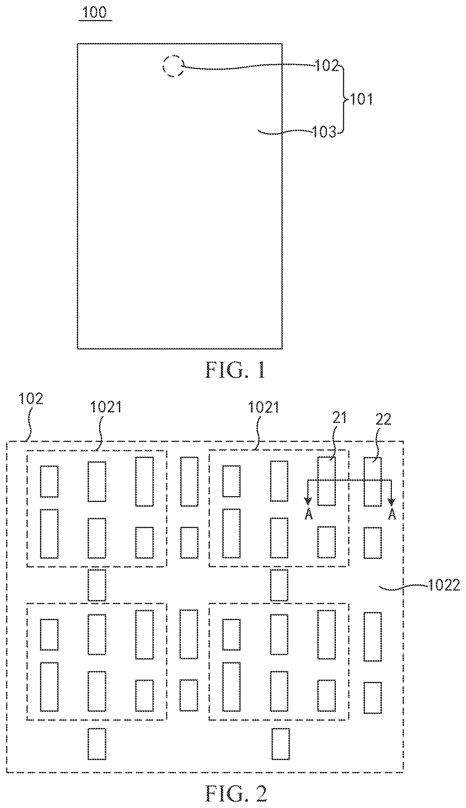 Patent US12310219 — OLED display panel, manufacturing method thereof, and OLED display module — Figure 1