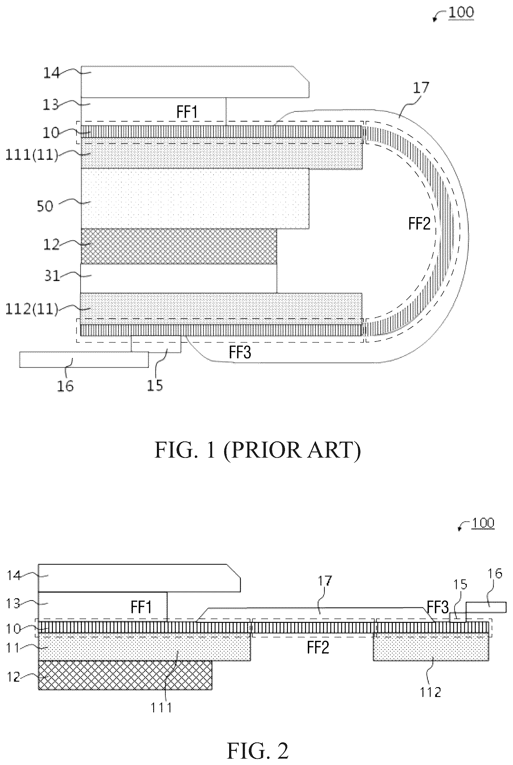 Patent US12310220 — Display device and display terminal — Figure 1