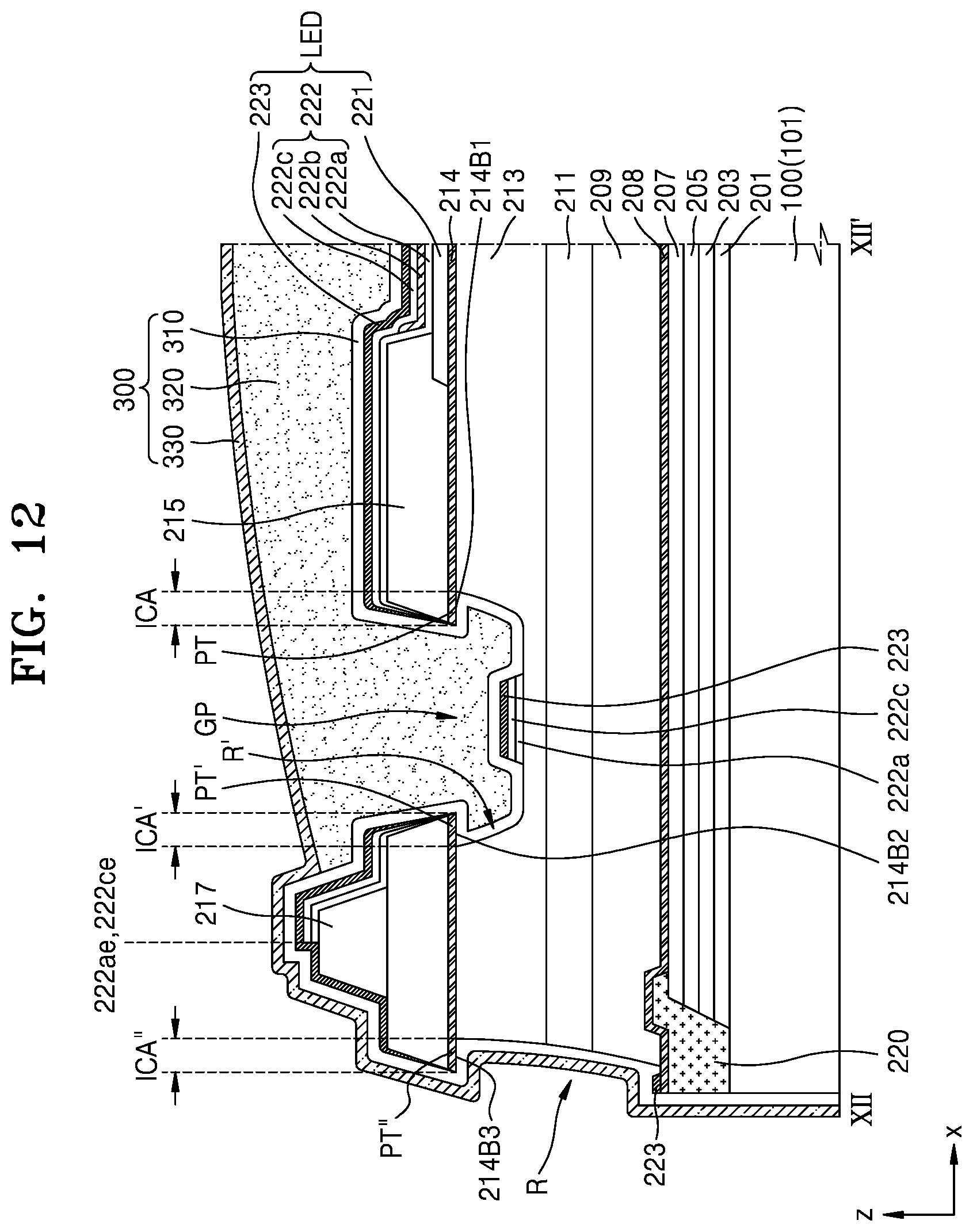 Patent US12310227 Figure 13 – Display device