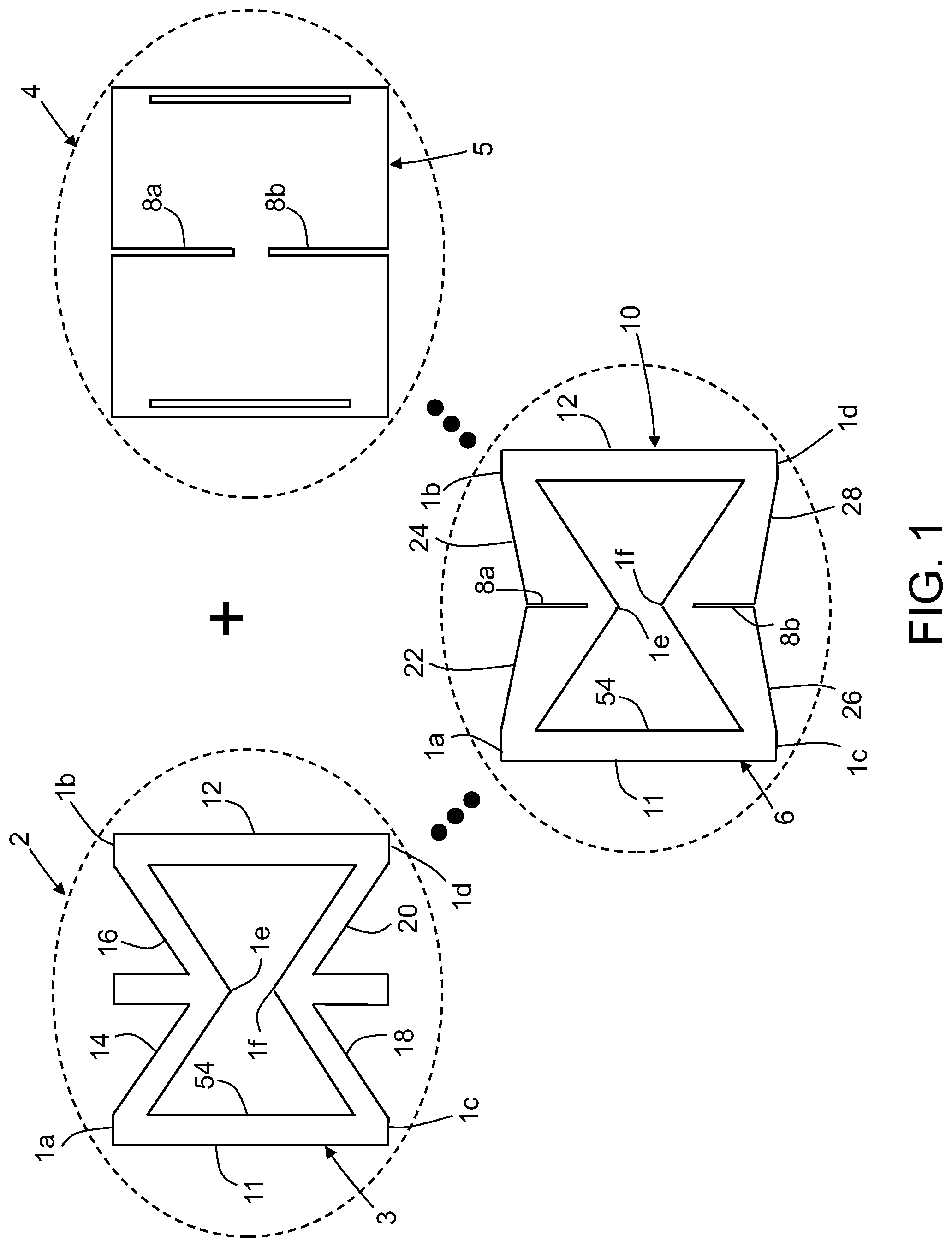 Patent US12310244 — Metamaterial-based substrate for piezoelectric energy harvesters — Figure 1