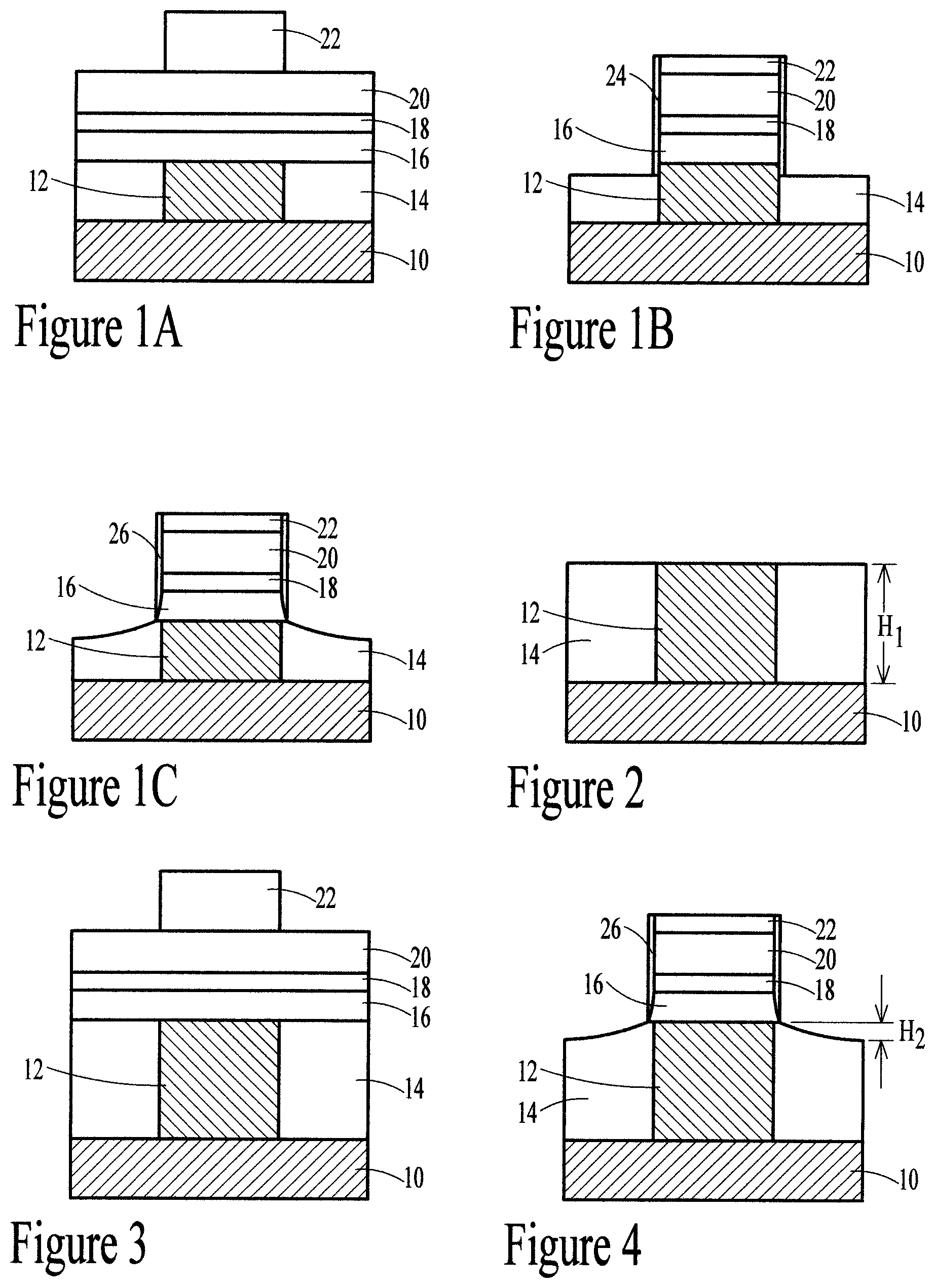 Patent US12310245 — Etching and encapsulation scheme for magnetic tunnel junction fabrication — Figure 1