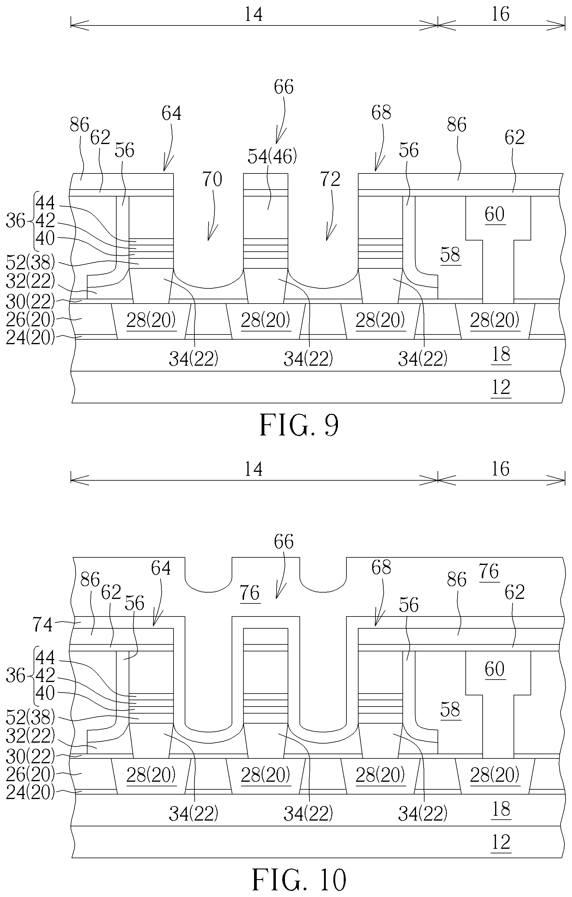 Patent US12310249 Figure 5 – Semiconductor device and method for fabricating the same
