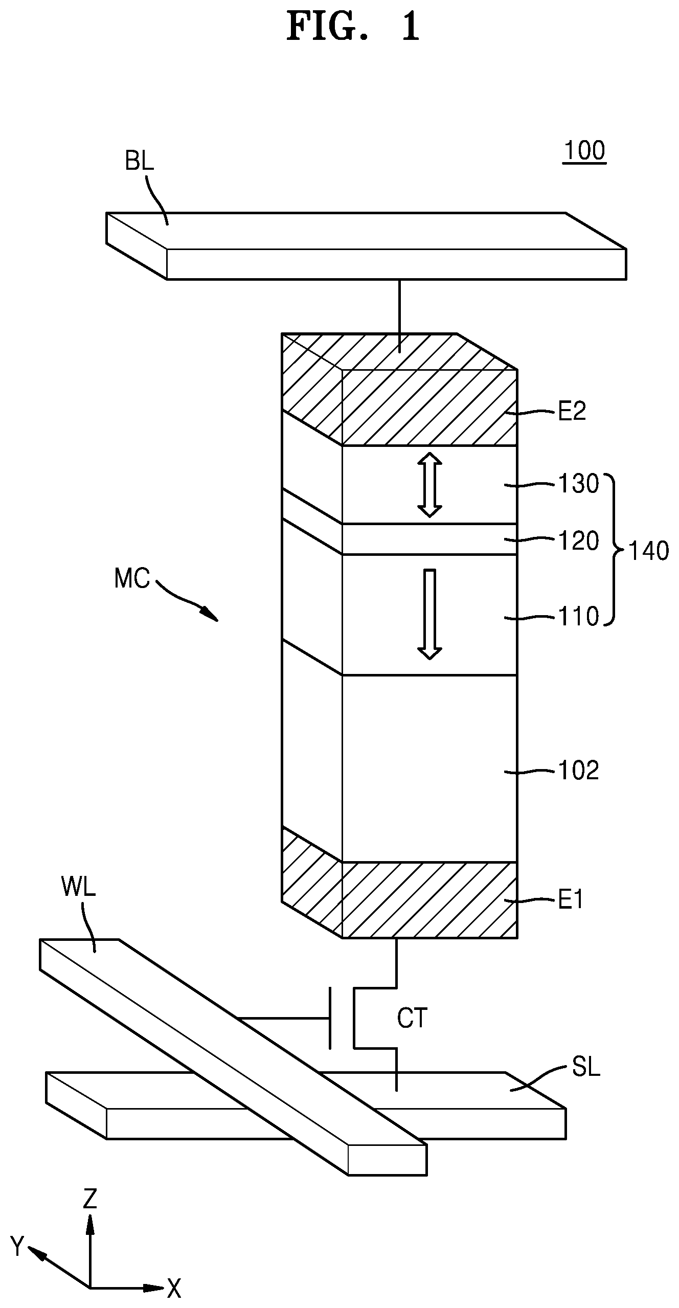 Patent US12310254 — Magnetic device — Figure 1
