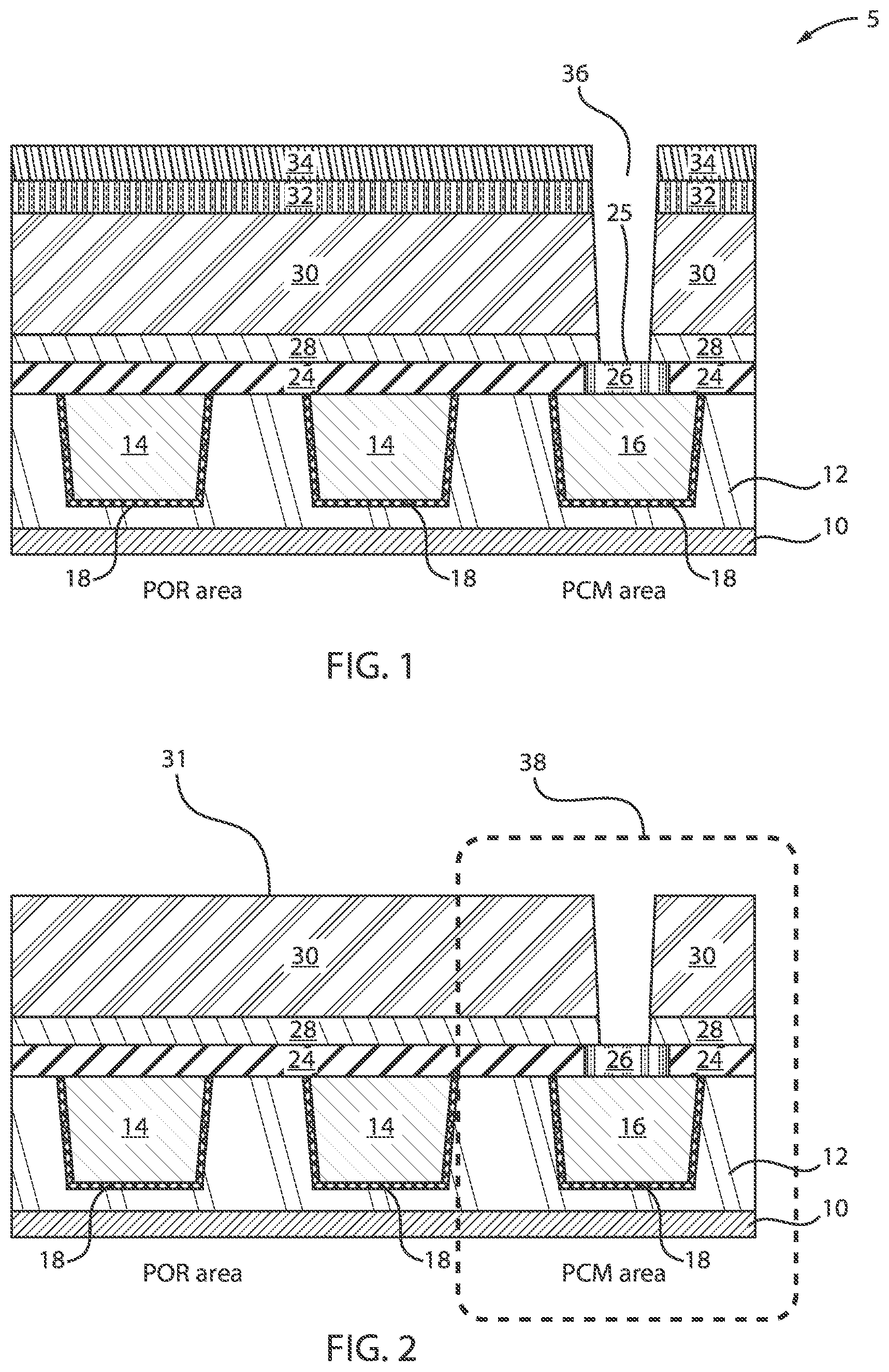 Patent US12310264 — Phase change memory using multiple phase change layers and multiple heat conductors — Figure 1