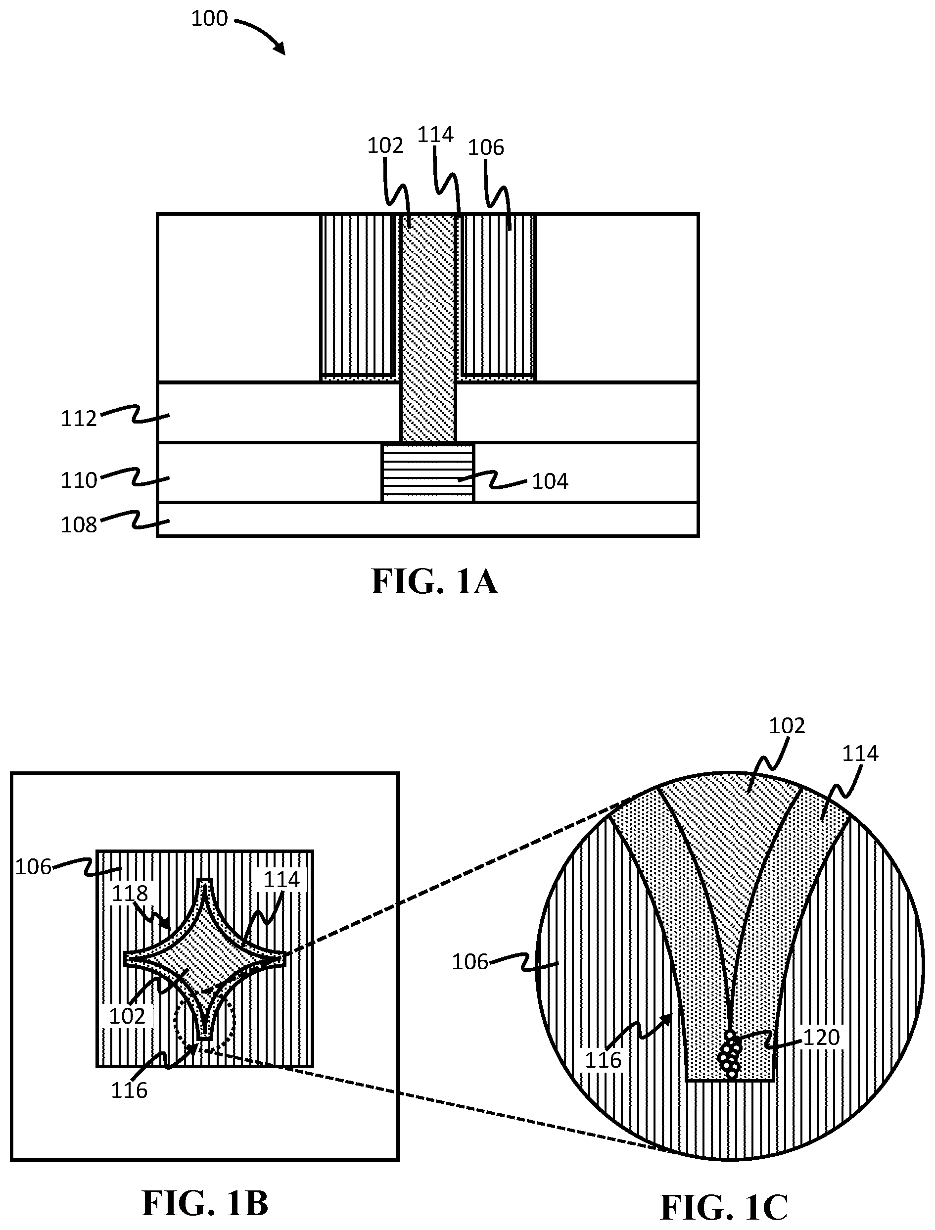 Patent US12310267 — ReRAM module with intermediate electrode — Figure 1