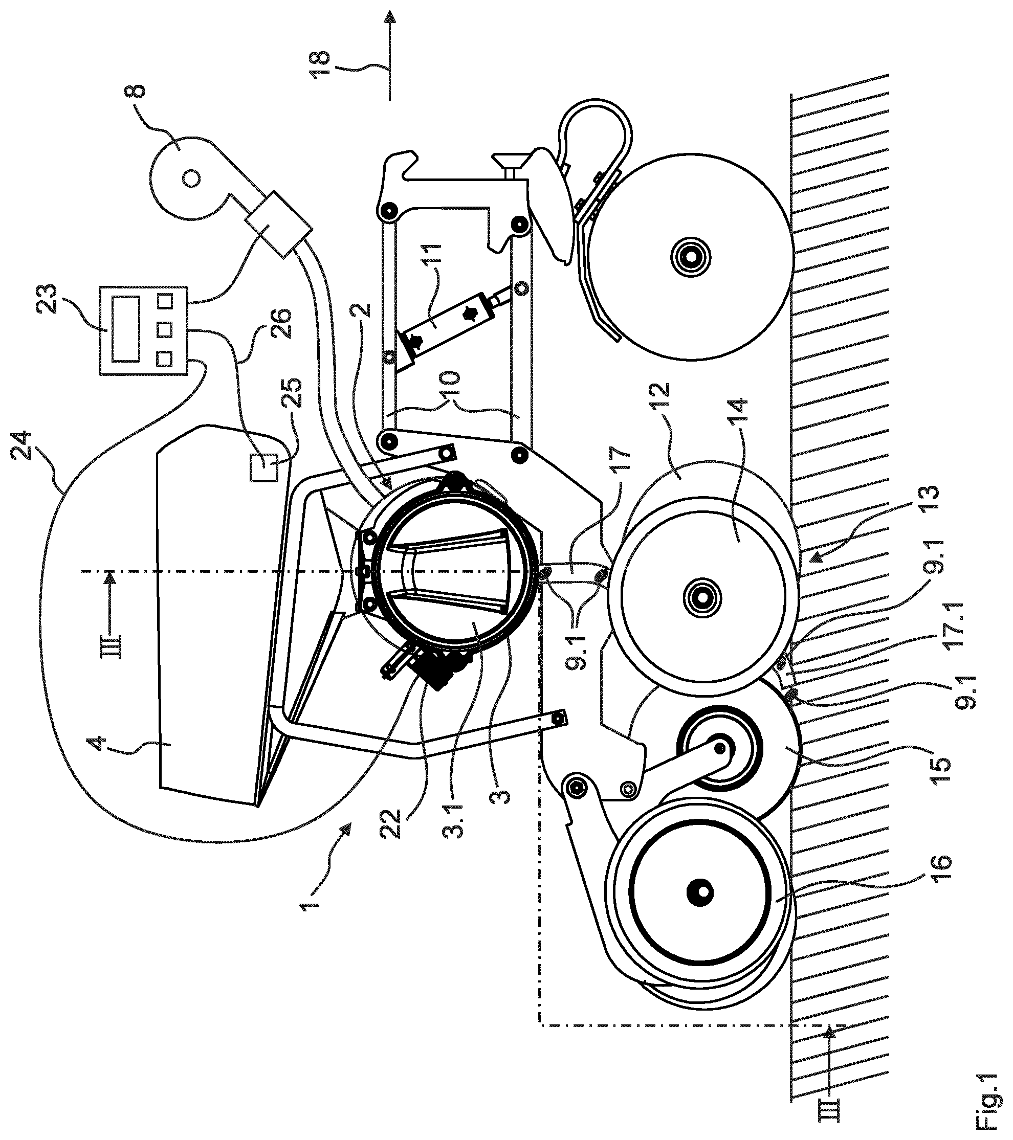 Patent US12310282 — Metering system of an agricultural machine — Figure 1
