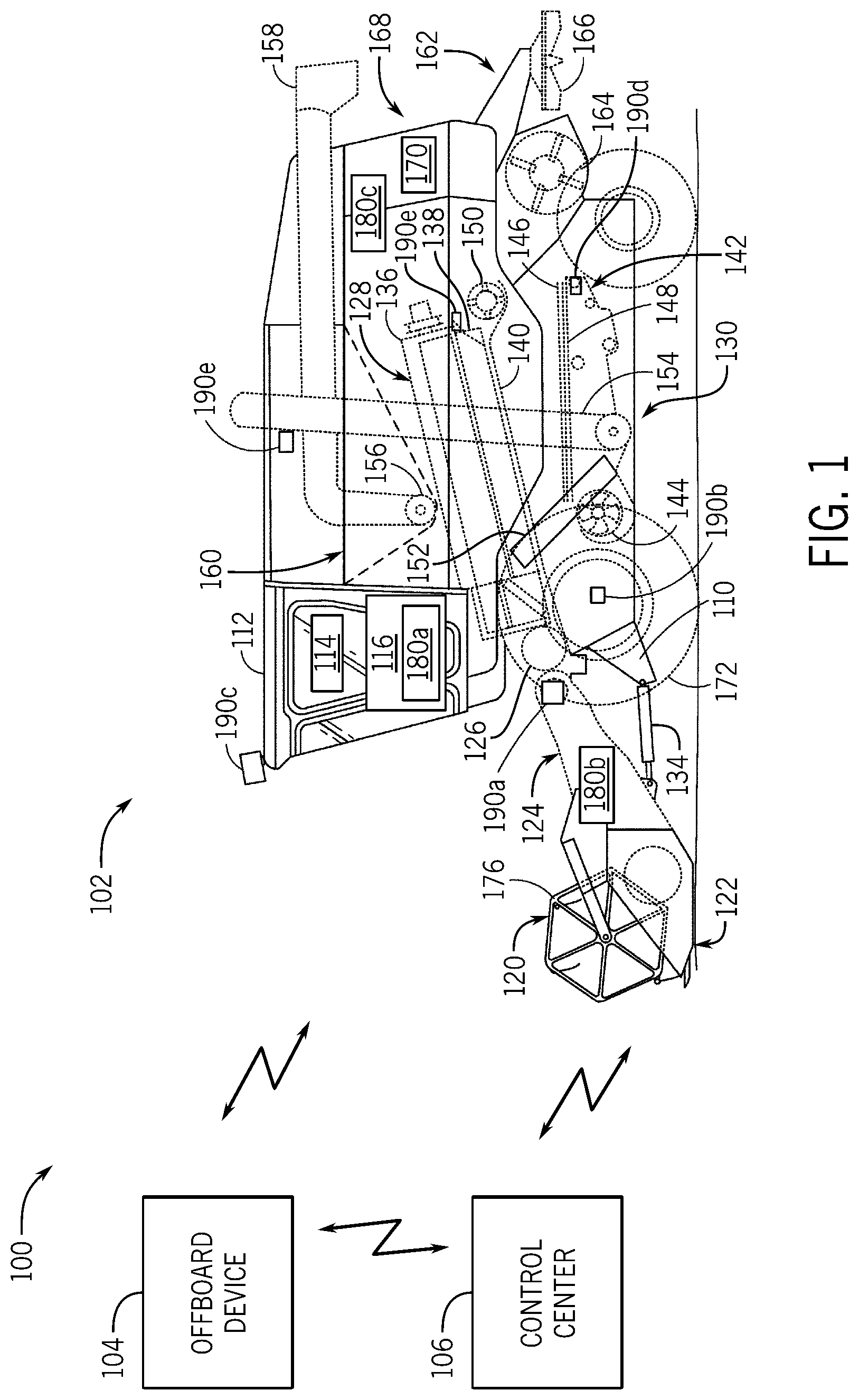 Patent US12310285 — Agricultural operation evaluation system and method — Figure 1