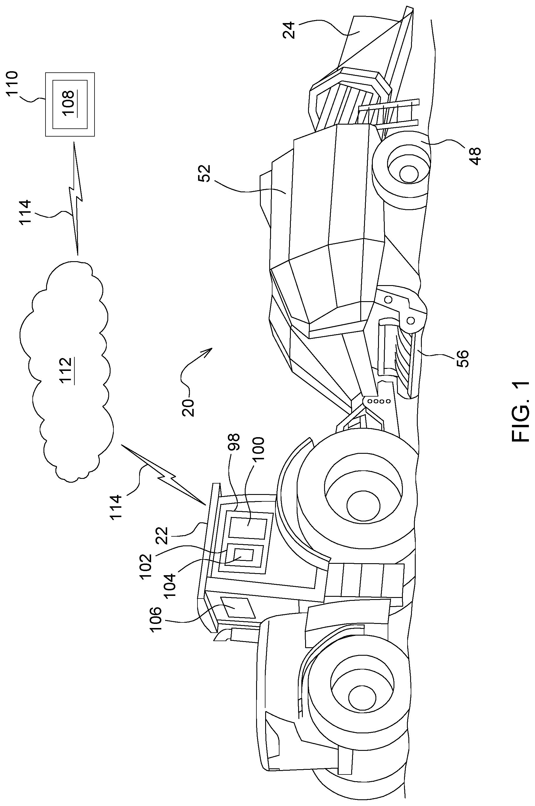 Patent US12310292 — Square baler implement with twine monitoring system — Figure 1
