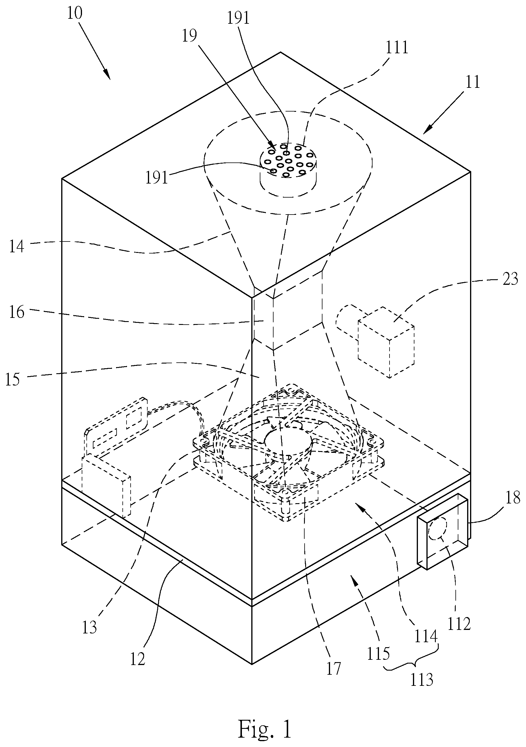 Patent US12310348 — Intelligent Forcipomyia taiwana monitoring and management system — Figure 1