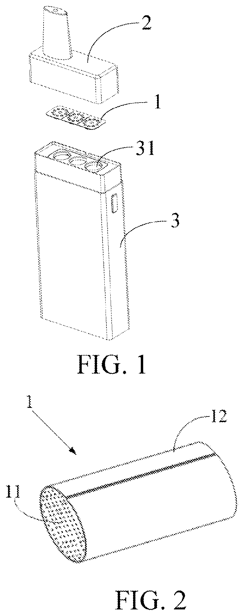 Patent US12310405 — Vaporization main unit and aerosol-forming device — Figure 1