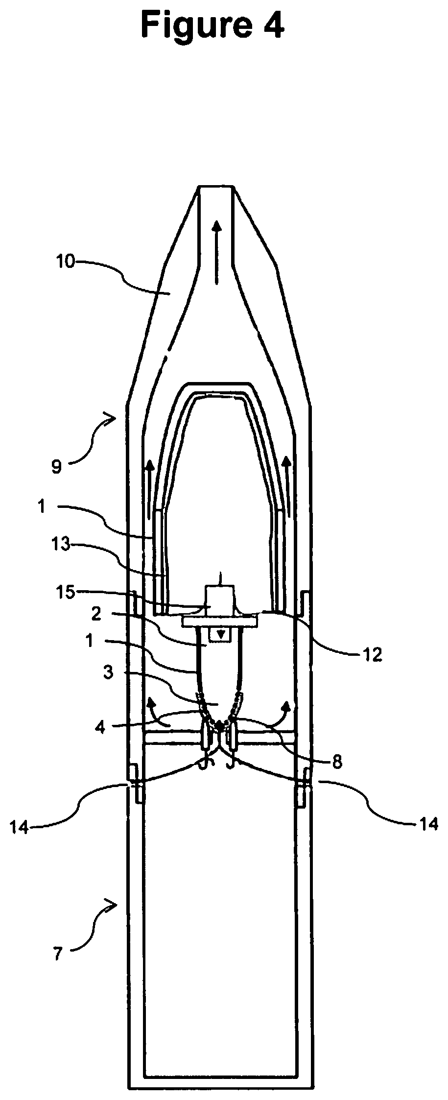 Patent US12310406 Figure 4 – Vaporiser assembly for an aerosol-generating system