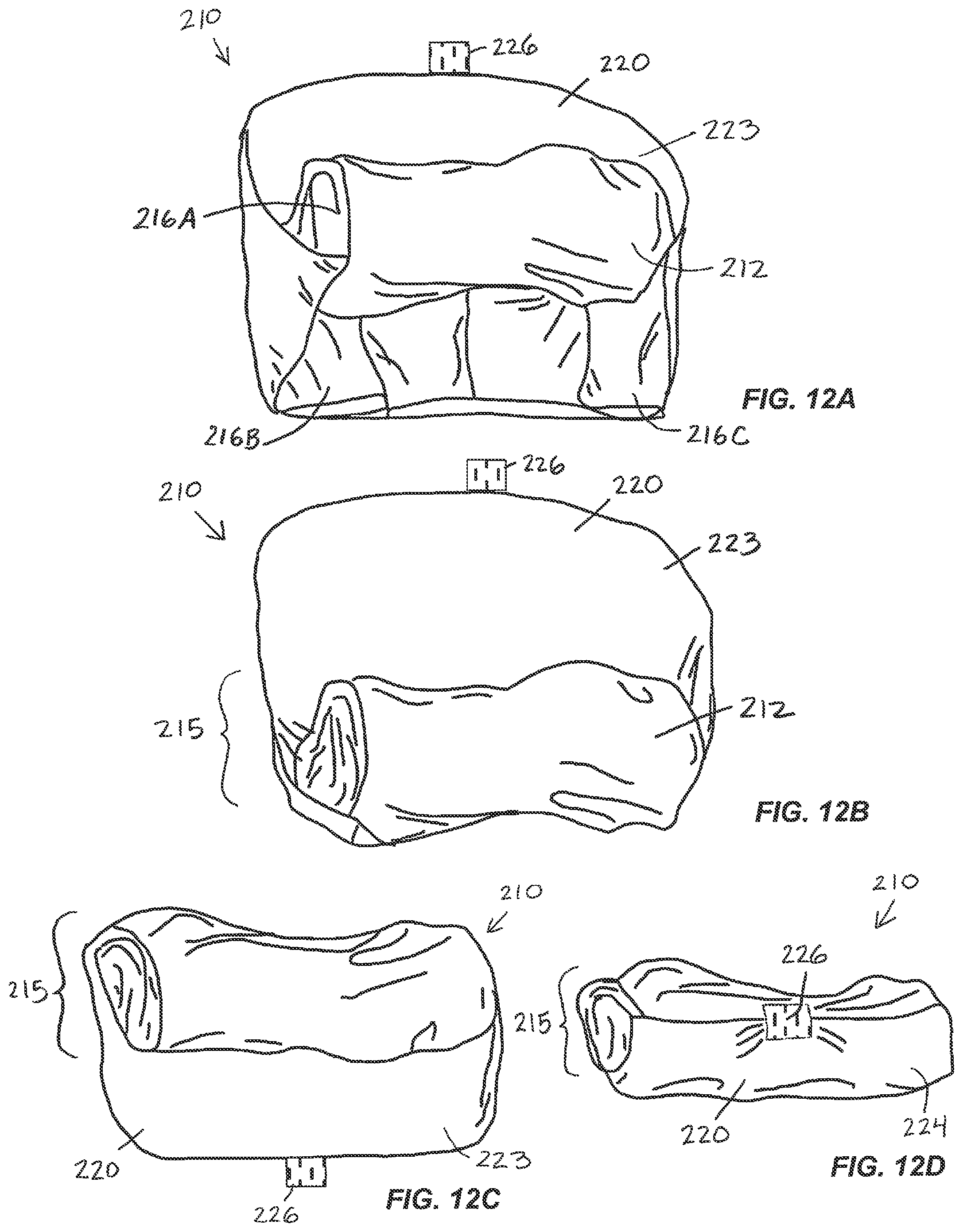 Patent US12310433 Figure 9 – Compactable surface covering member and method for compacting the same