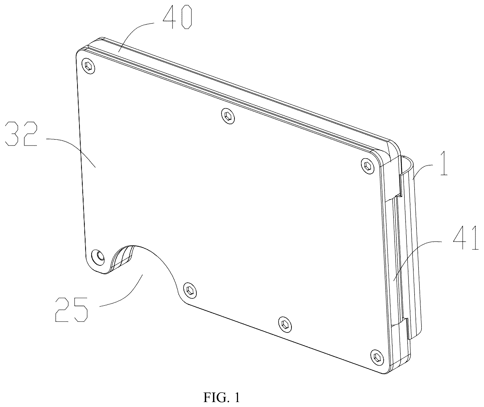 Patent US12310469 — Card holder — Figure 1