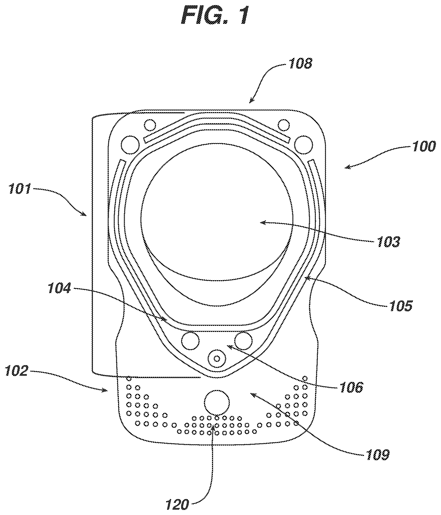 Patent US12310474 Figure 1 – Multi-material lens package