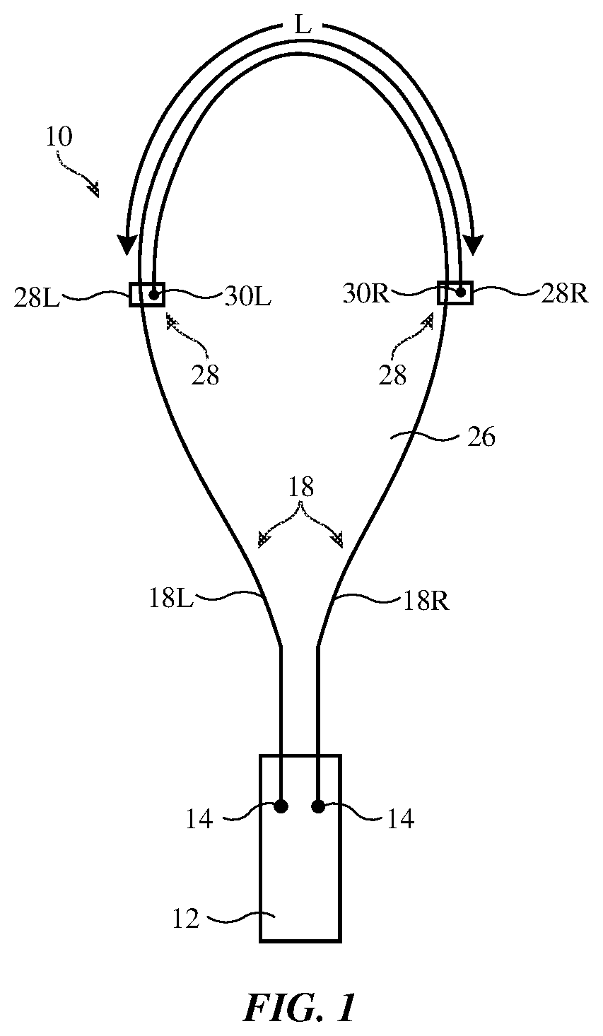 Patent US12310485 — Sliding clasps for adjustable straps — Figure 1