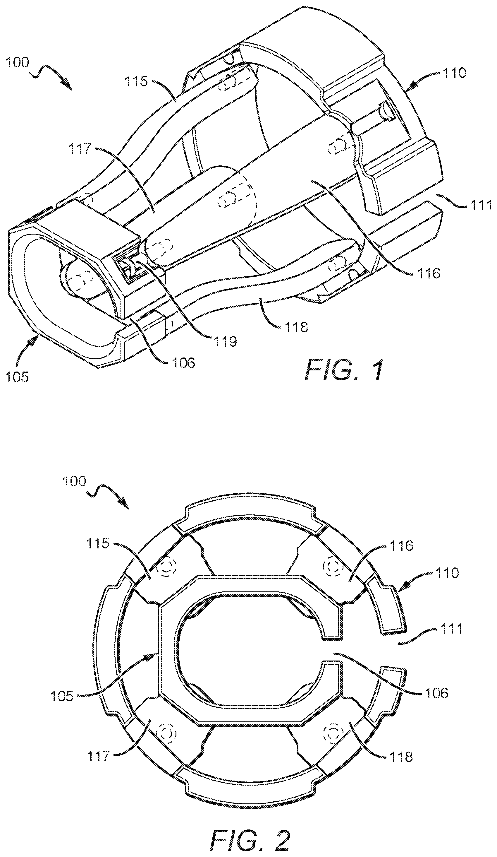 Patent US12310487 — Load distribution systems and load carrying equipment — Figure 1