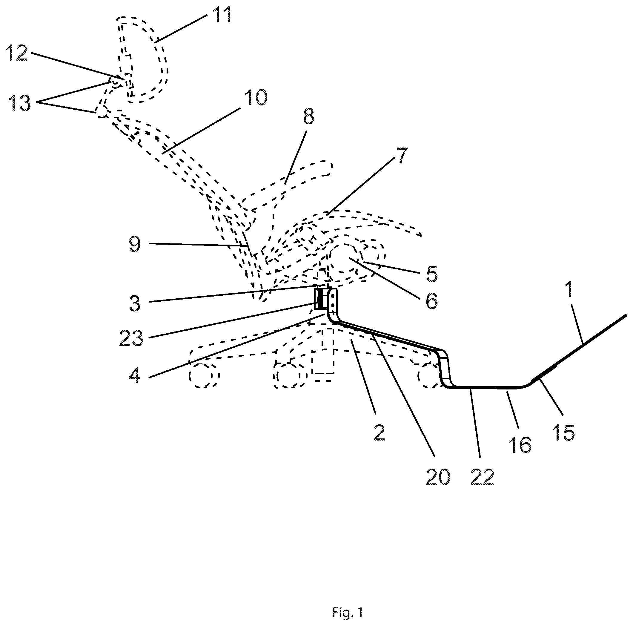 Patent US12310502 — Automated task chair — Figure 1