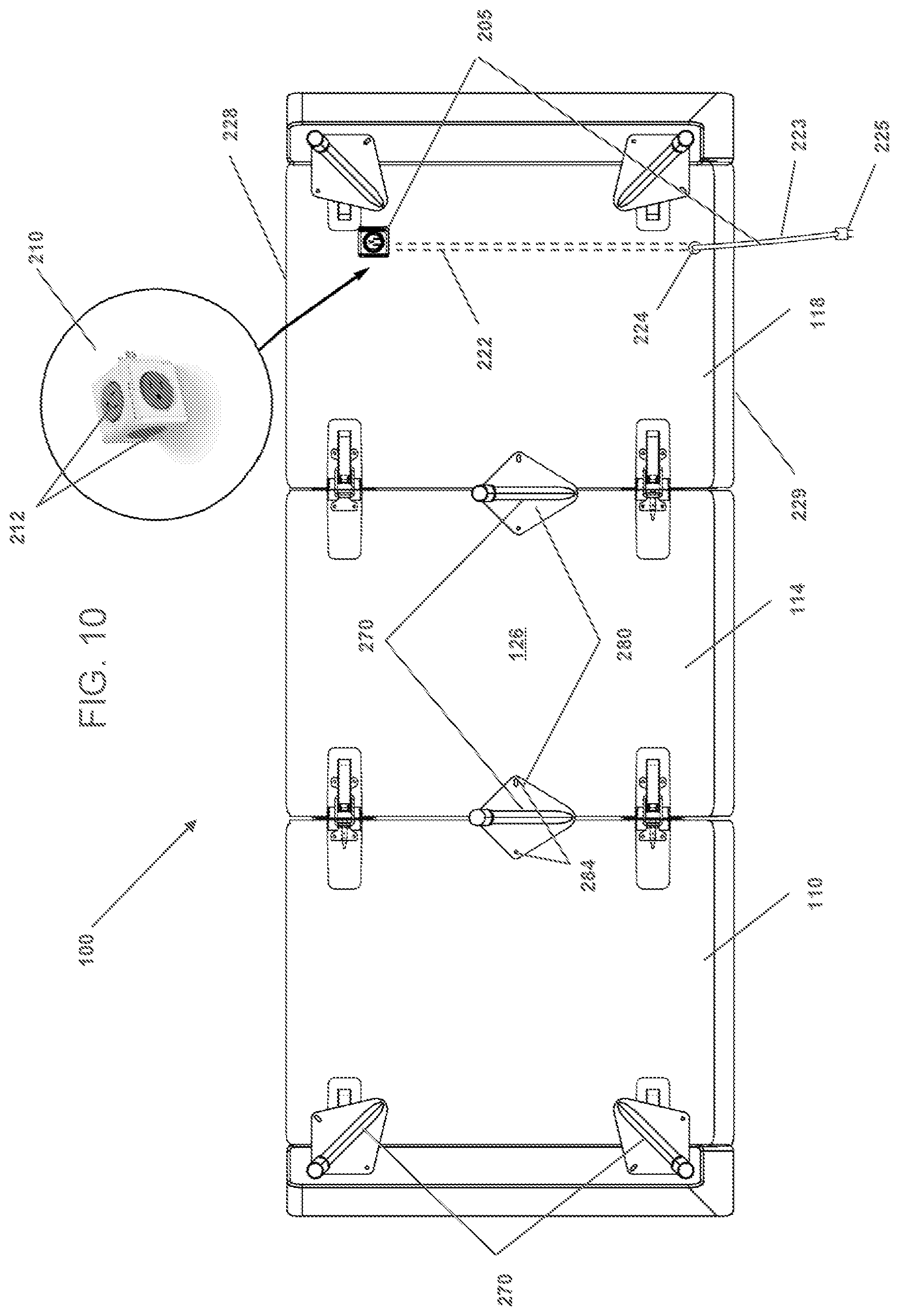 Patent US12310503 Figure 13 – Modular sofa construction and methods for assembly