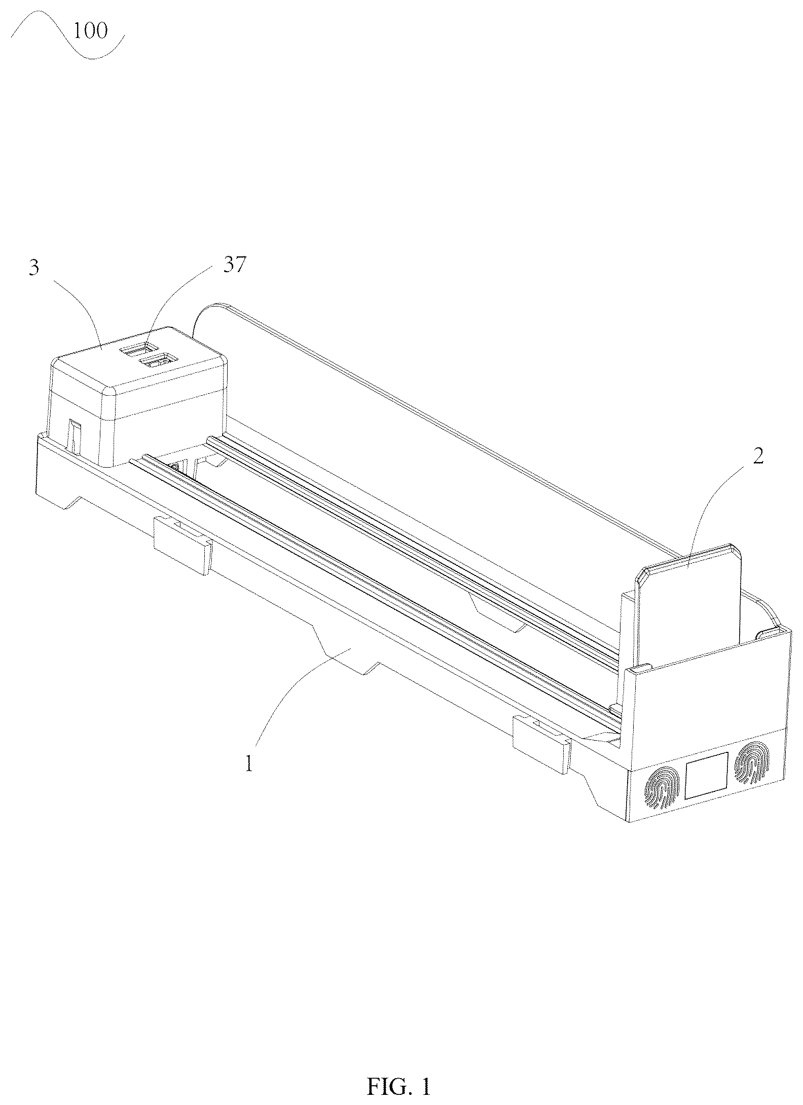 Patent US12310515 — Article counting and propelling apparatus — Figure 1